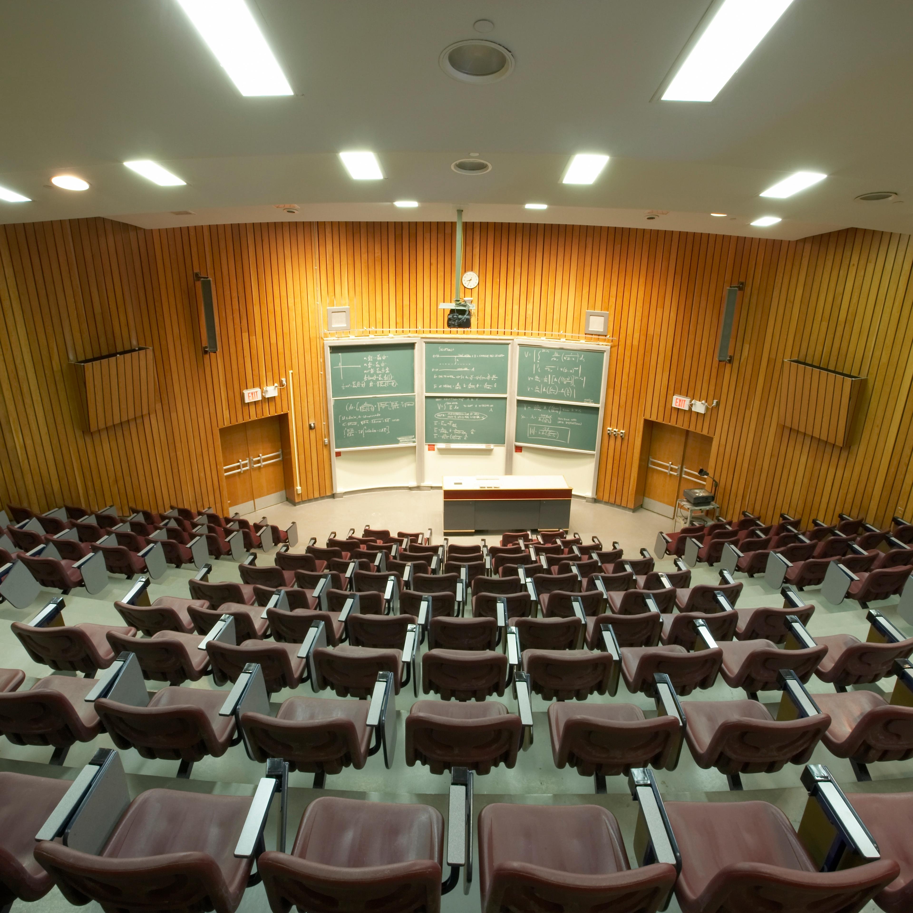 Empty auditorium