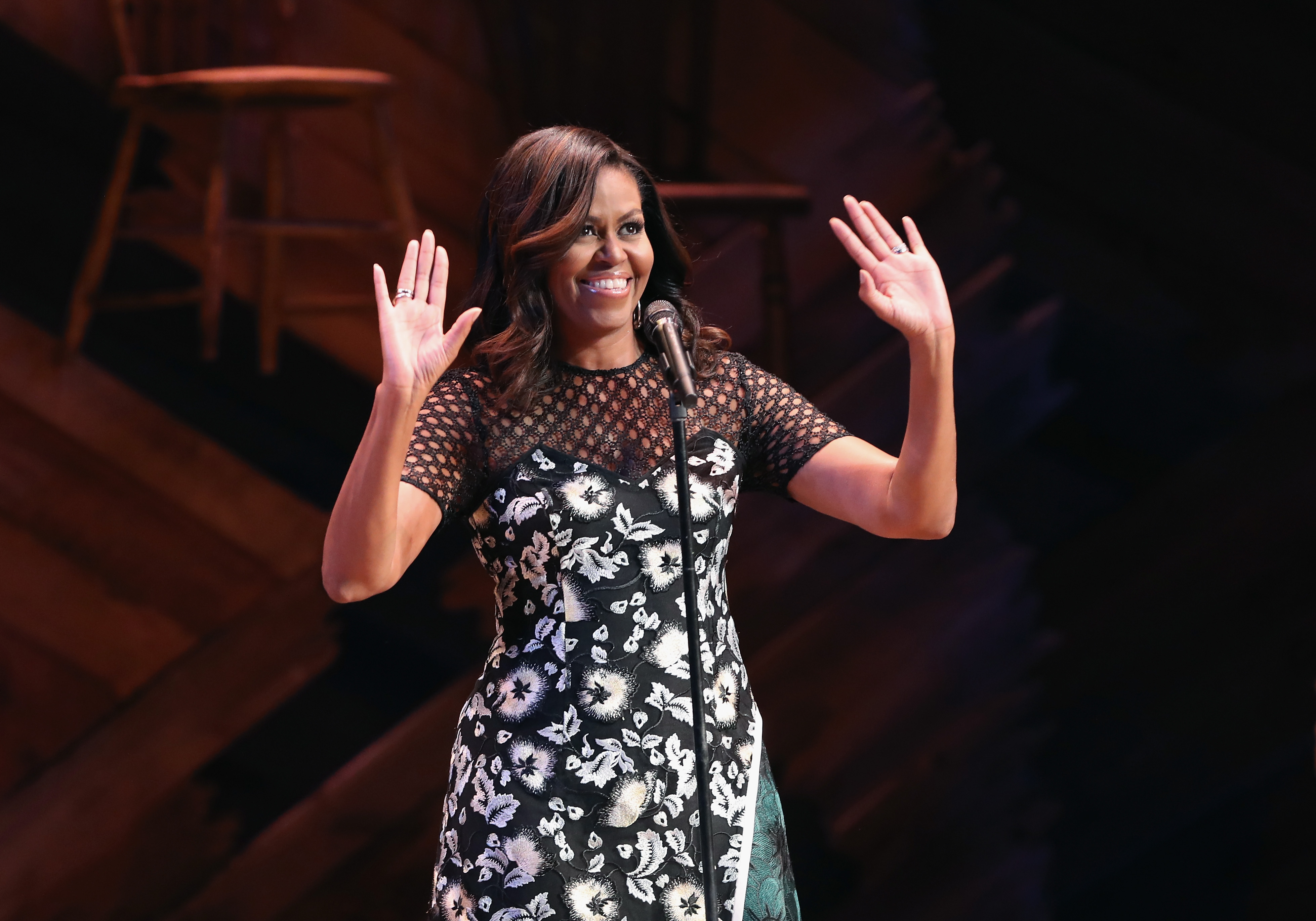 First Lady Michelle Obama Hosts Event For Spouses Of Government Leaders During UN General Assembly