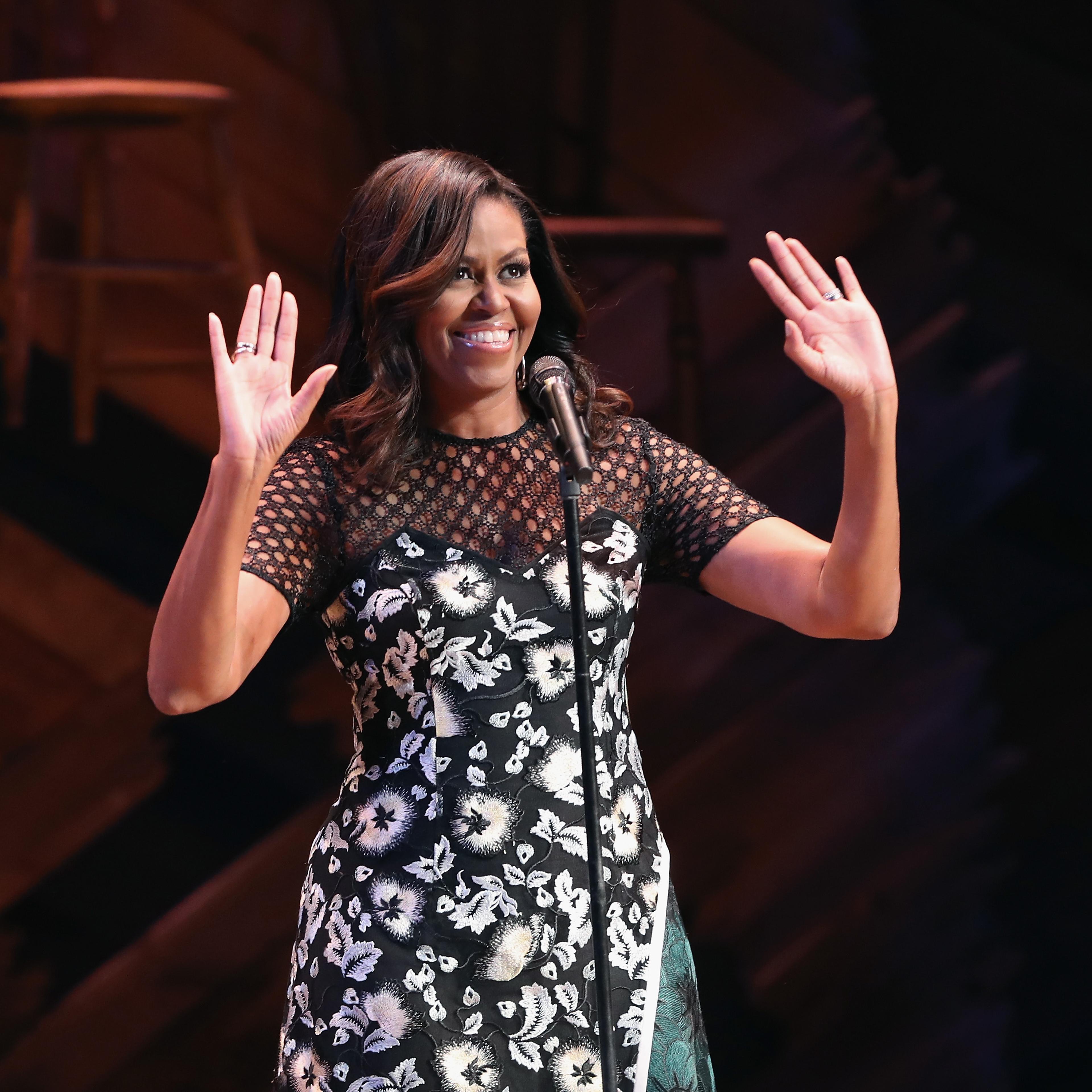 First Lady Michelle Obama Hosts Event For Spouses Of Government Leaders During UN General Assembly