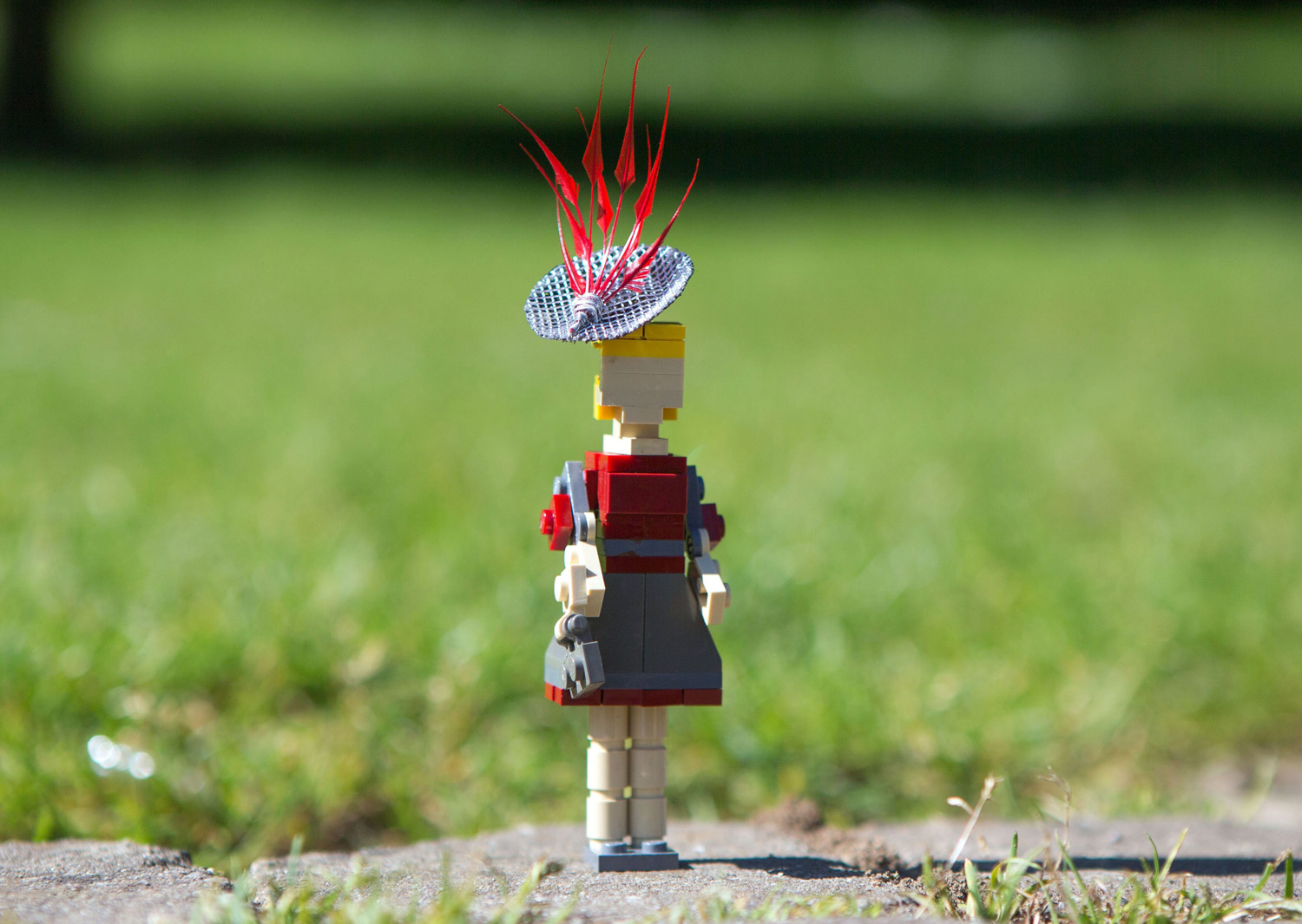 British Royal Lego Figures At Legoland Windsor