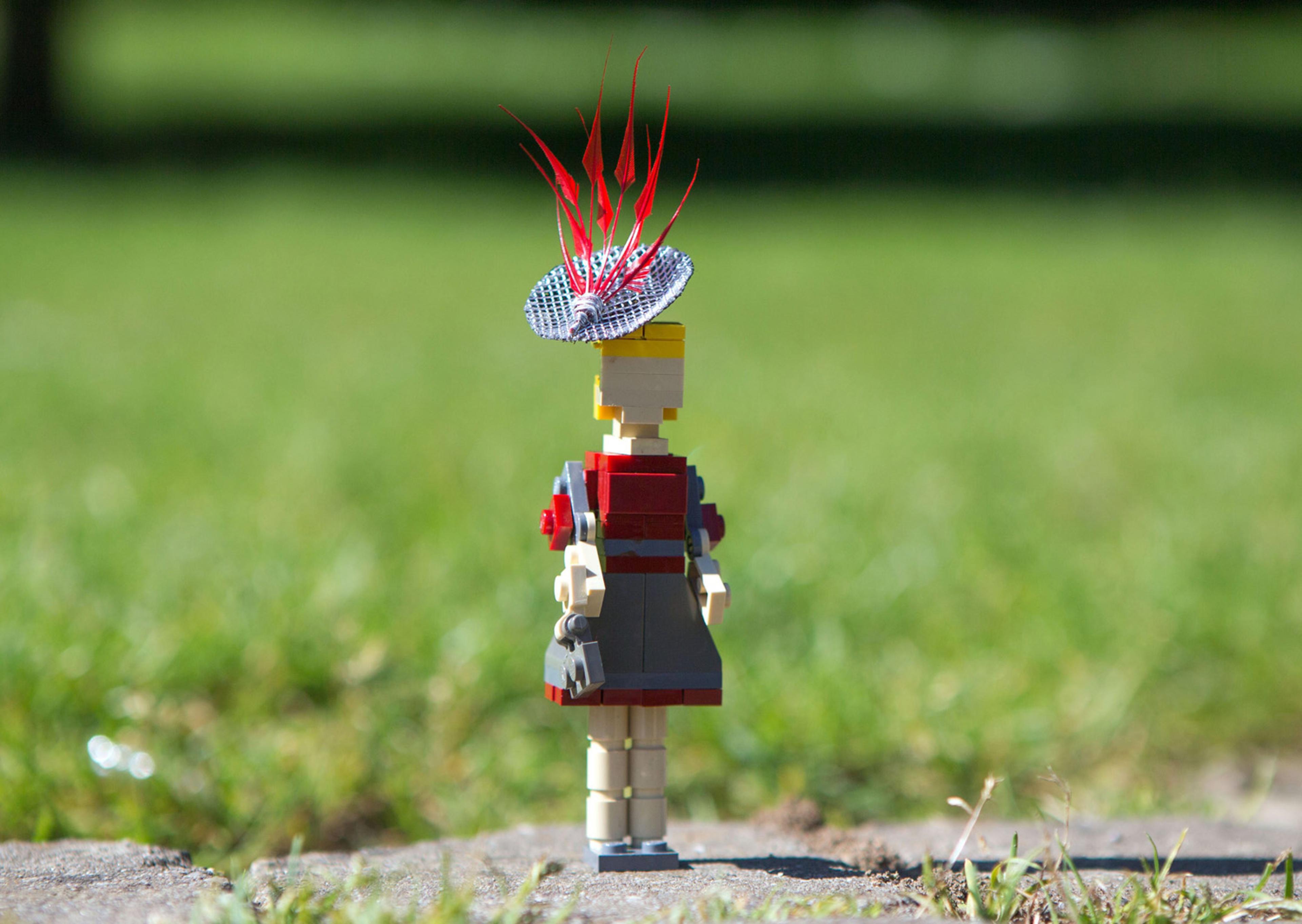British Royal Lego Figures At Legoland Windsor