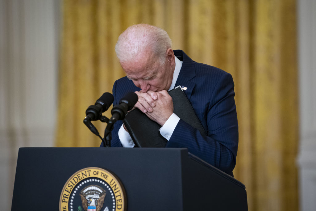 President Biden Delivers Remarks On Terror Attack At Hamid Karzai International Airport