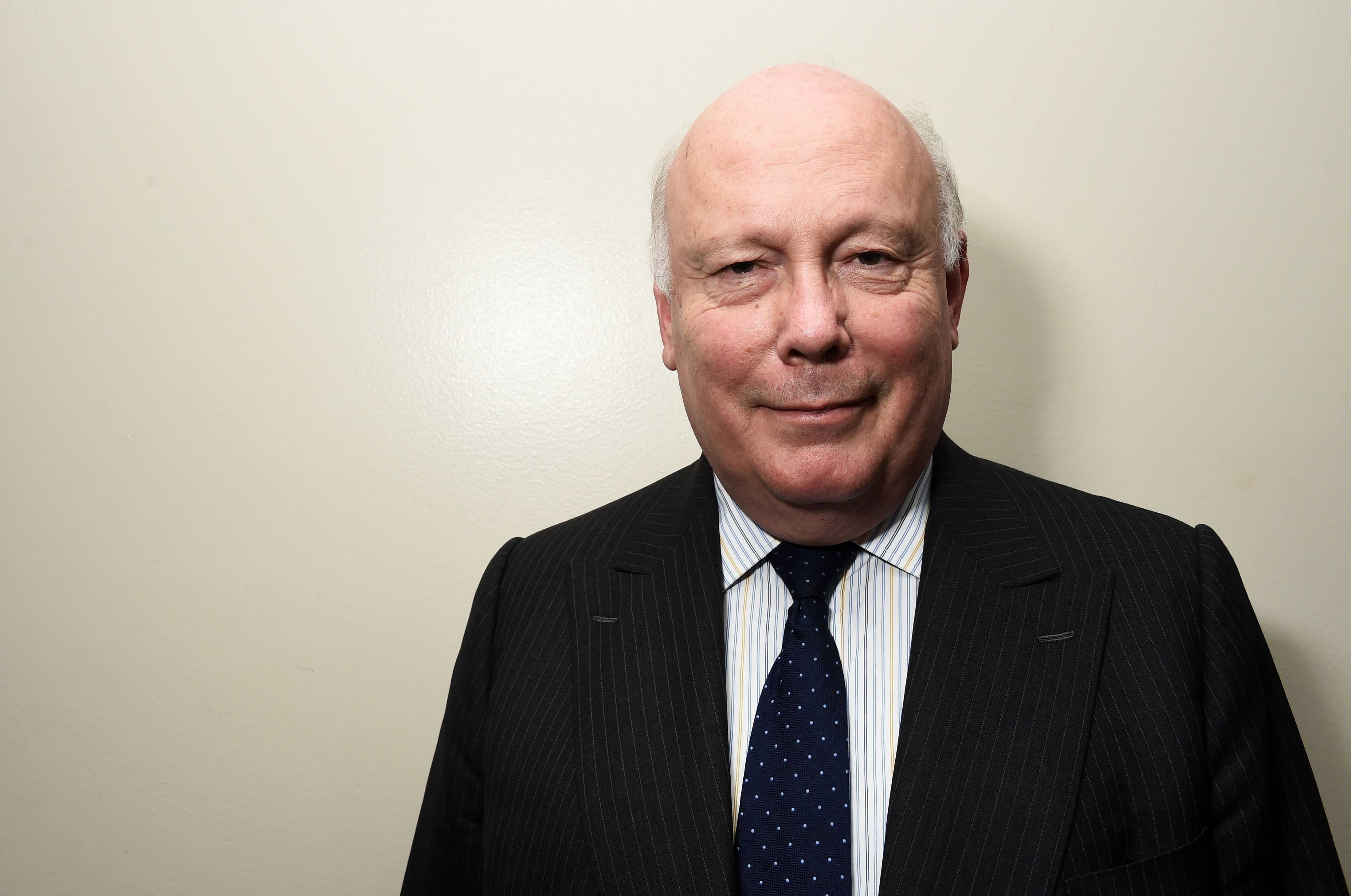 Writer Julian Fellowes attends the LACMA and Writers Bloc presentation of Julian Fellowes In Conversation with Patt Morrison at the Bing Theatre at LACMA on April 30, 2016 in Los Angeles, California.
