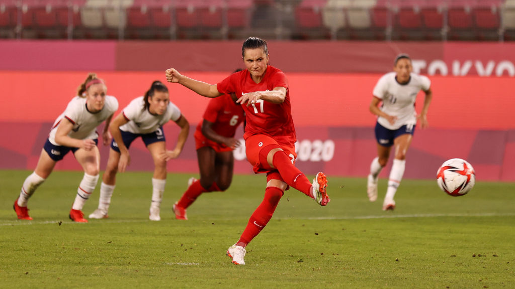 USA v Canada: Women's Football Semifinal - Olympics: Day 10