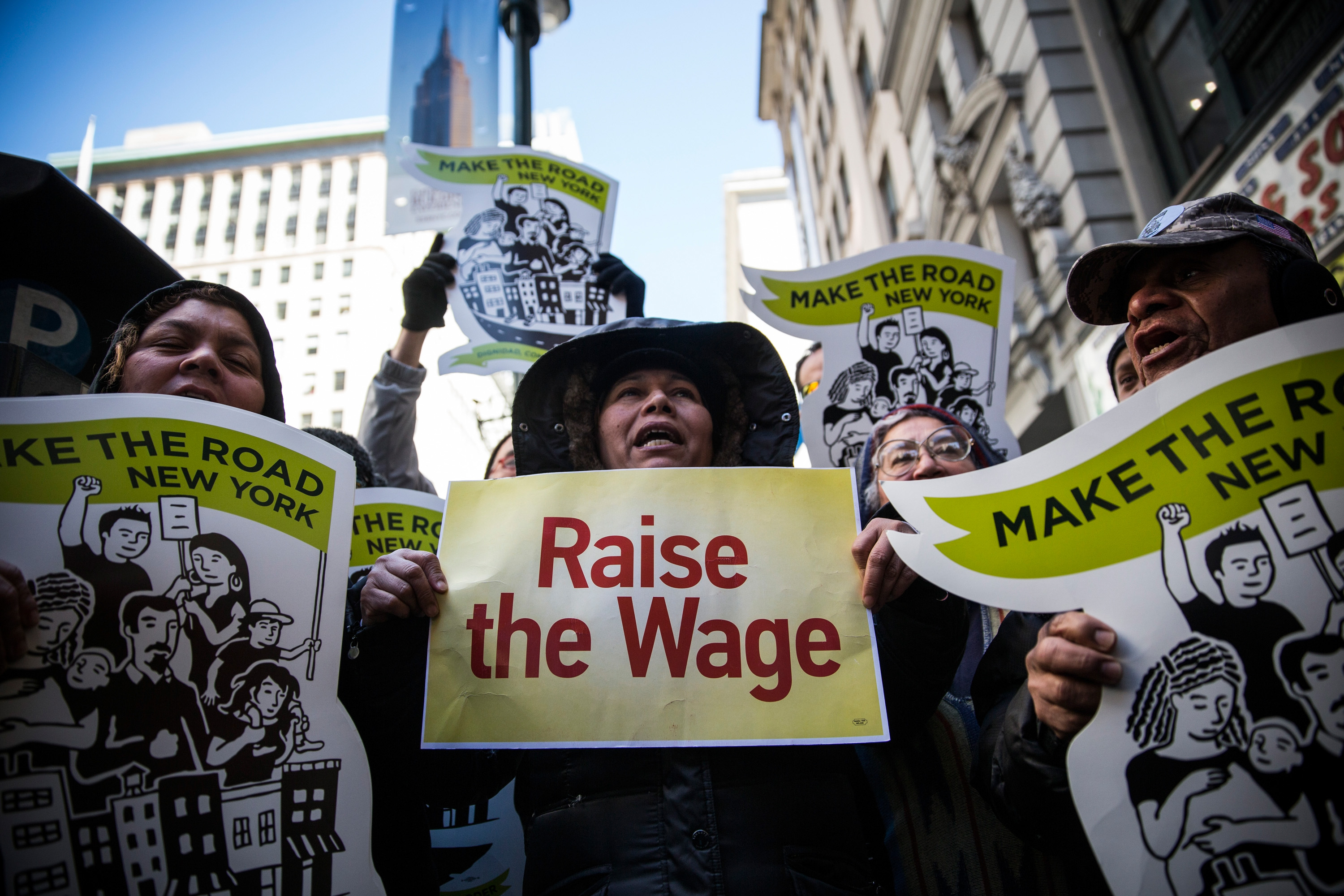 McDonald's Workers, Activists Protest McDonald's Labor Practices
