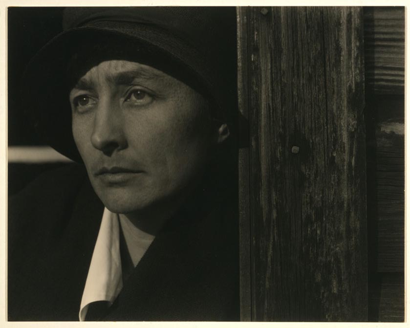 Georgia O’Keeffe portrait by Alfred Stieglitz