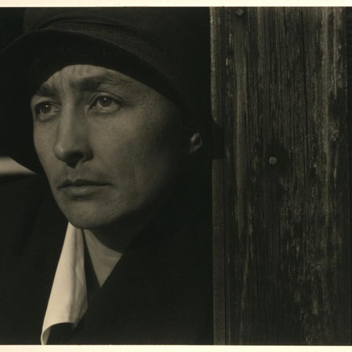 Georgia O’Keeffe portrait by Alfred Stieglitz