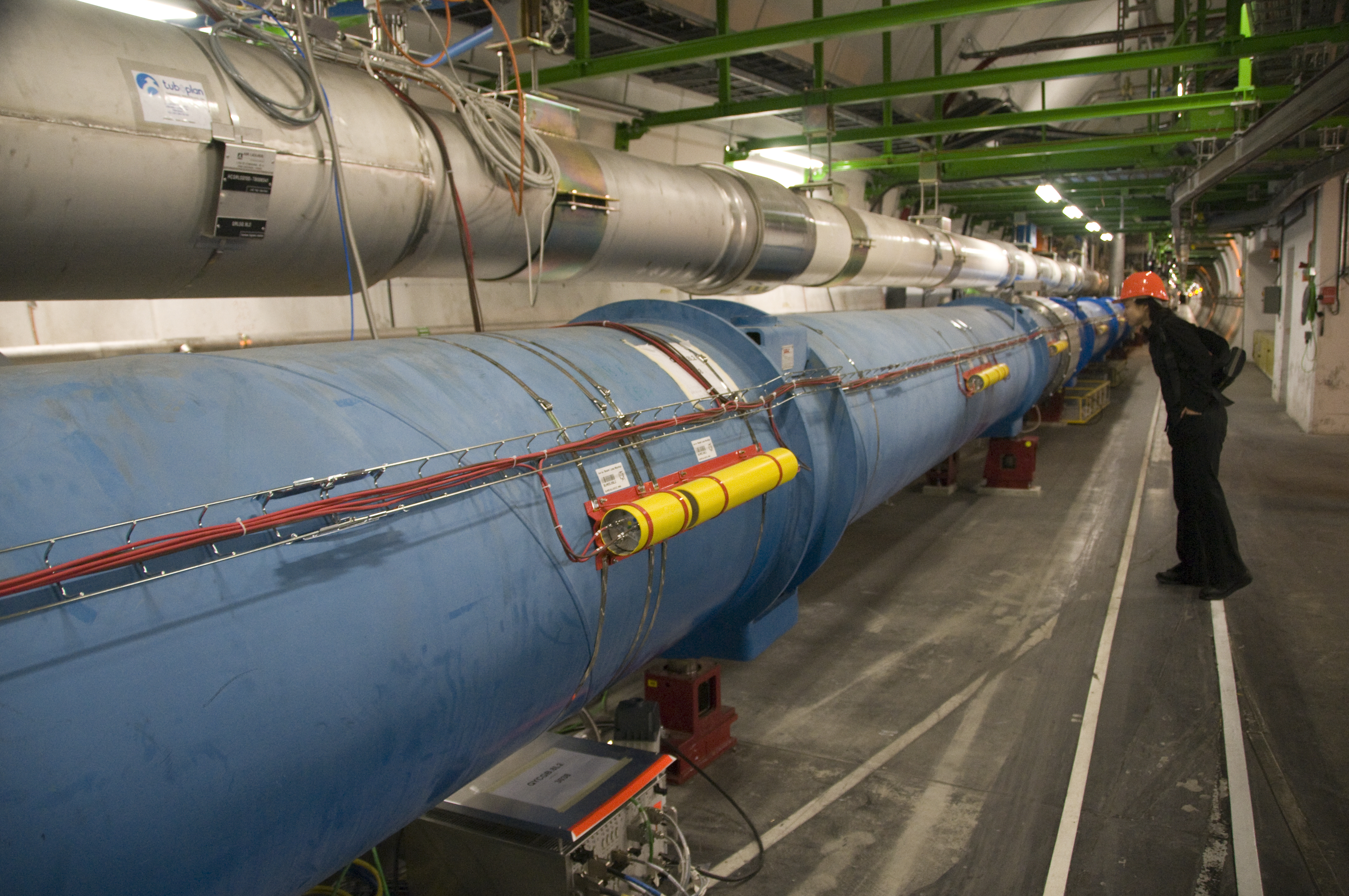 CERN hadron collider