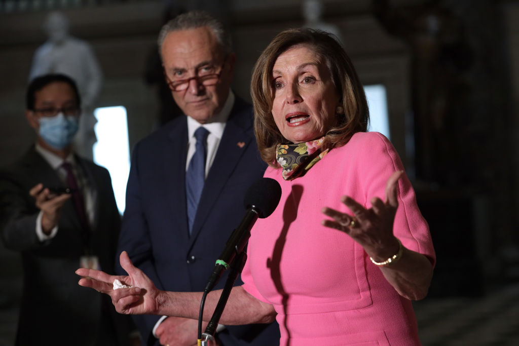 Chuck Schumer and Nancy Pelosi