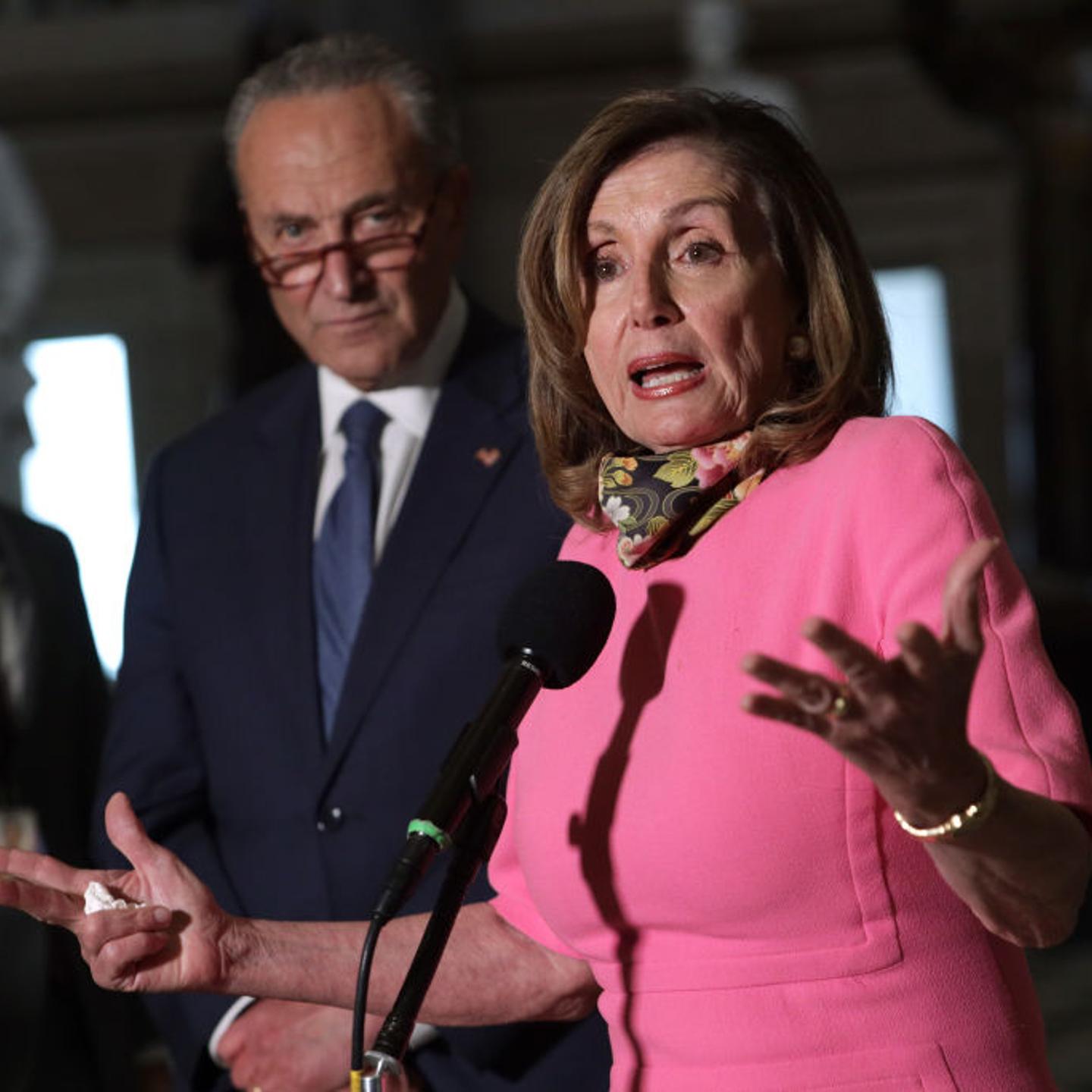 Chuck Schumer and Nancy Pelosi