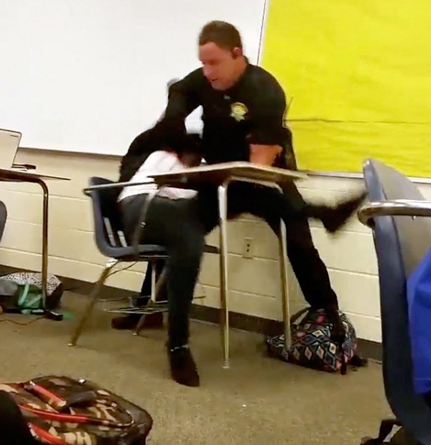 Tossed Student