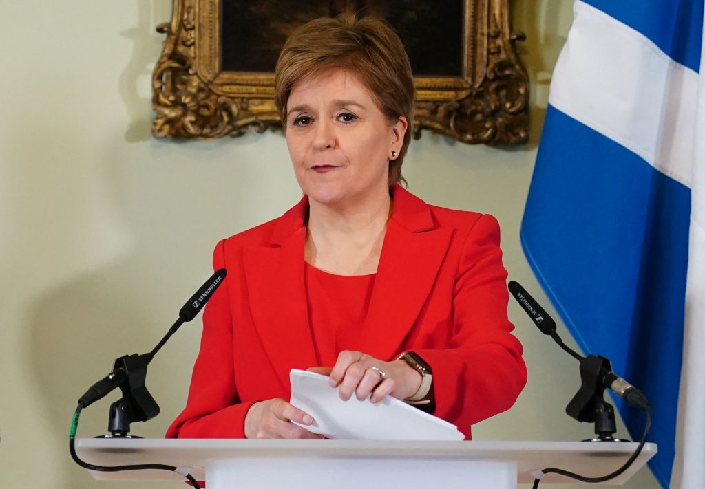 BRITAIN-SCOTLAND-POLITICS-STURGEON