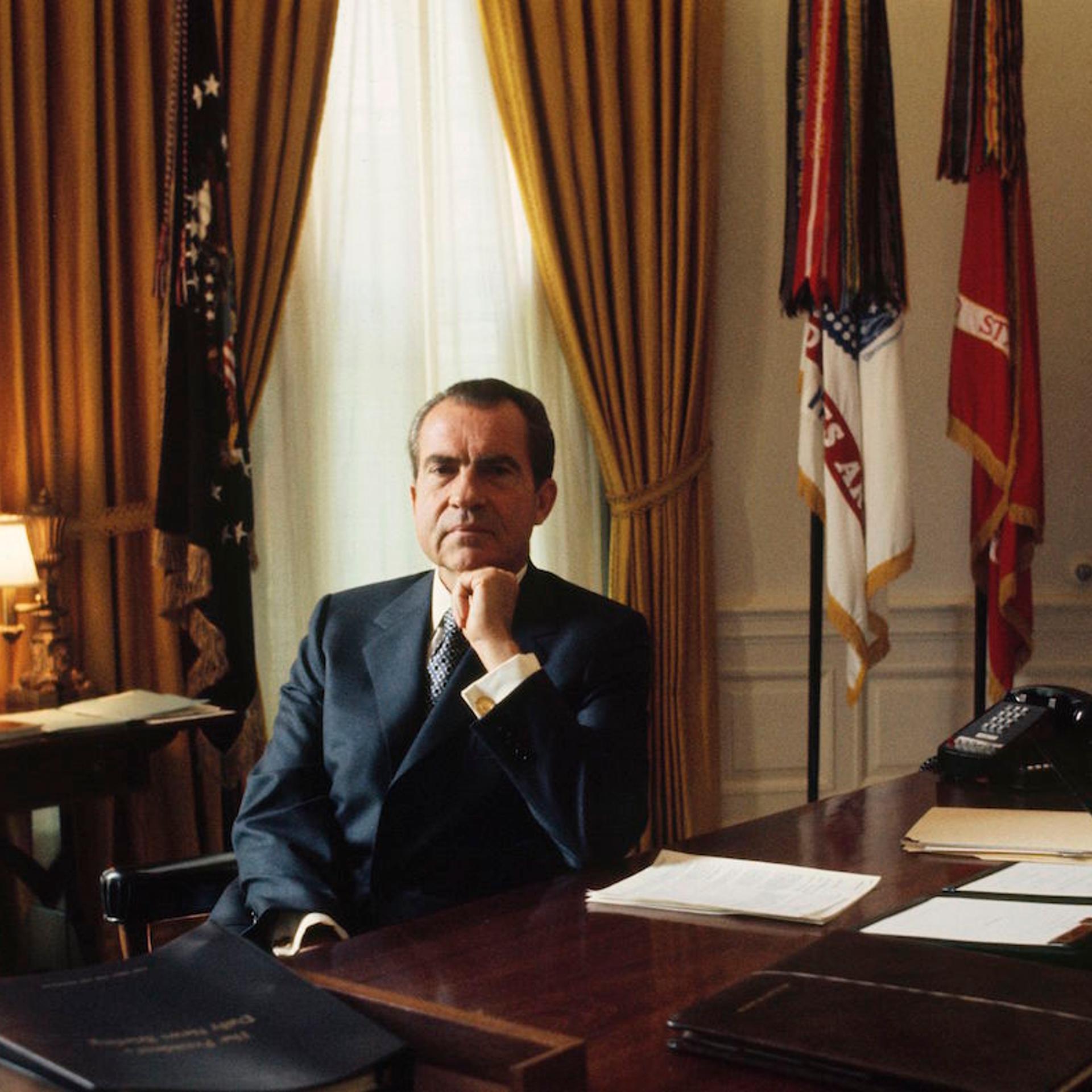 Richard Nixon In United States In The 1970S -