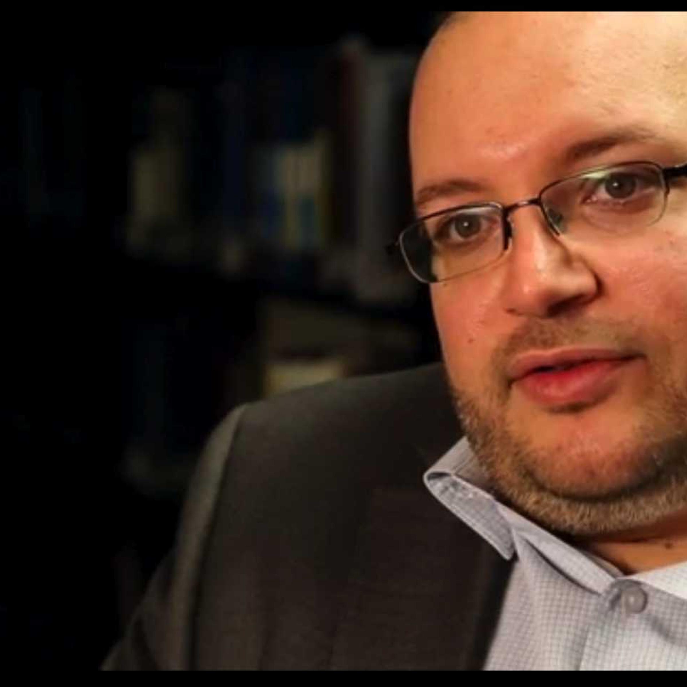 A Nov. 6, 2013 photo shows Jason Rezaian, a Washington <i>Post</i> reporter, at the newspaper in Washington