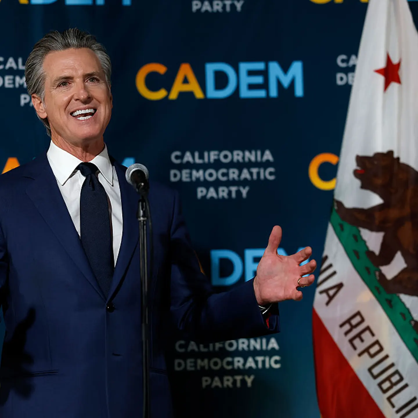 California's Democratic Party Holds Election Night Gathering To Watch Prop 50 Results