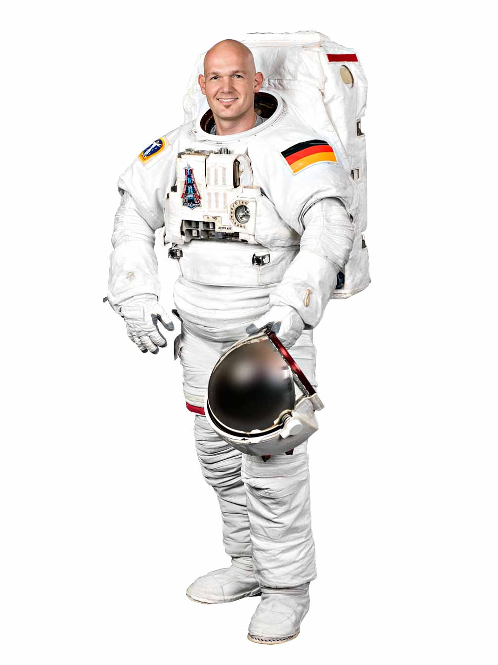 Alexander Gerst Portrait Astronaut NASA International Space Station World Cup