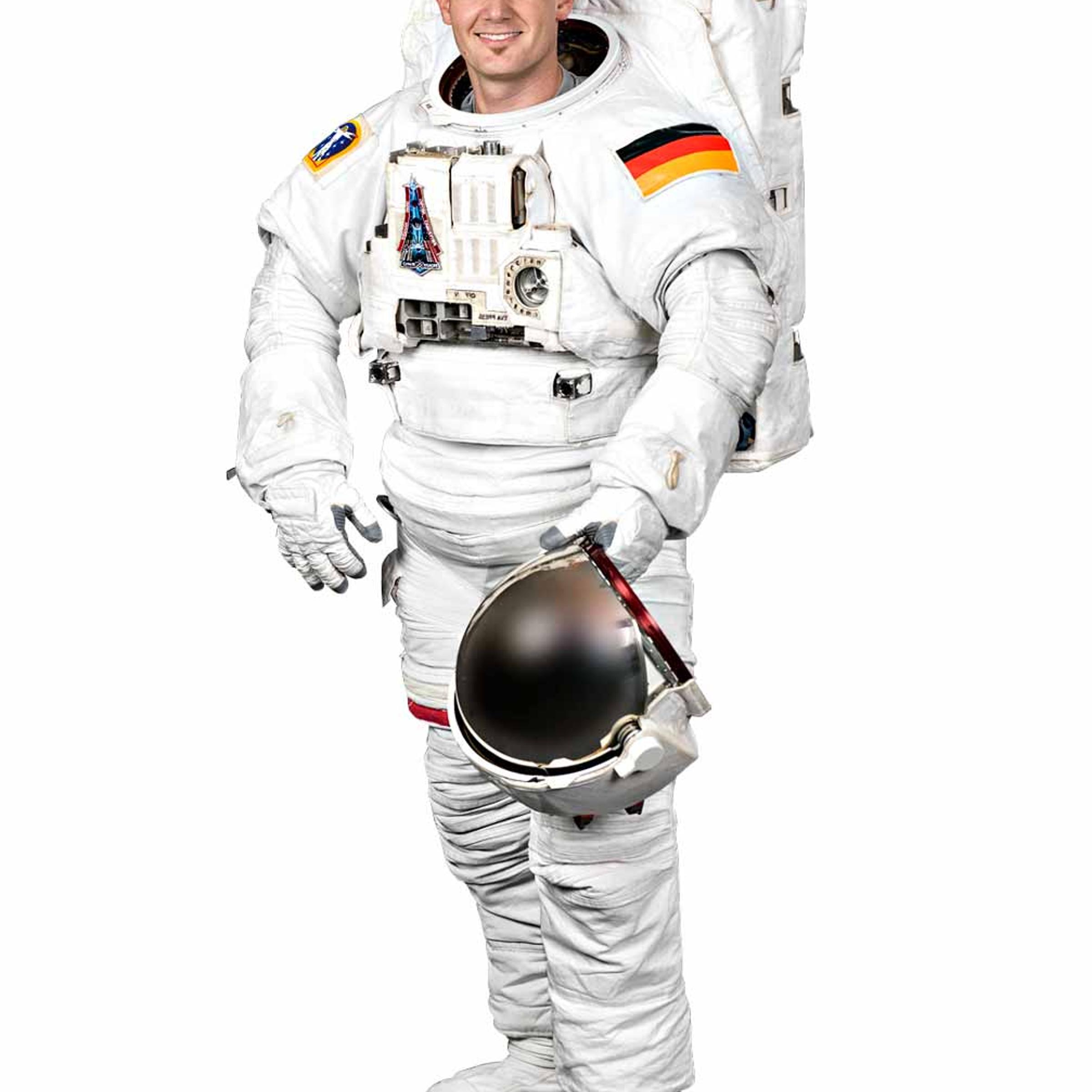 Alexander Gerst Portrait Astronaut NASA International Space Station World Cup