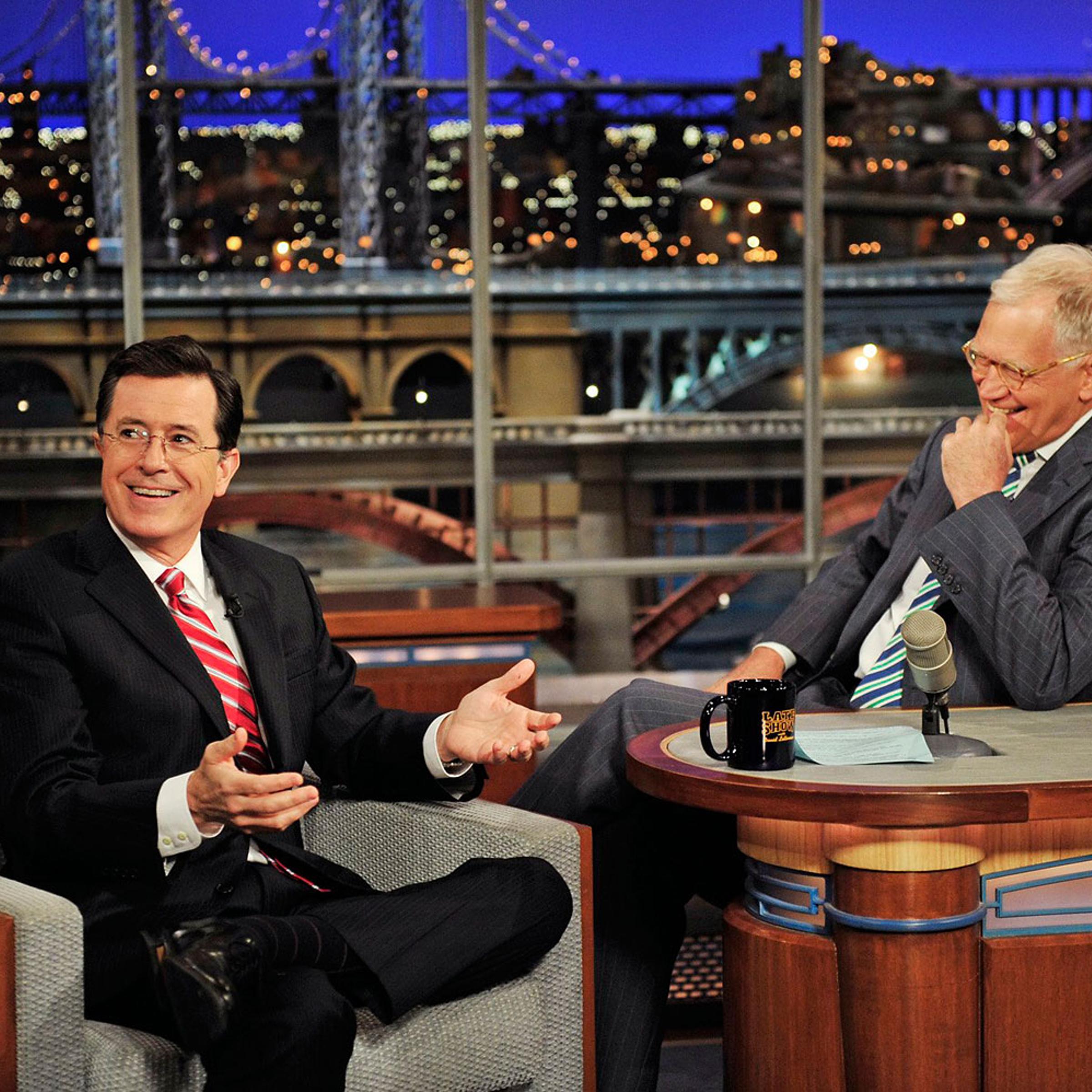 FILE: Stephen Colbert To Replace David Letterman On "Late Show" Late Show with David Letterman
