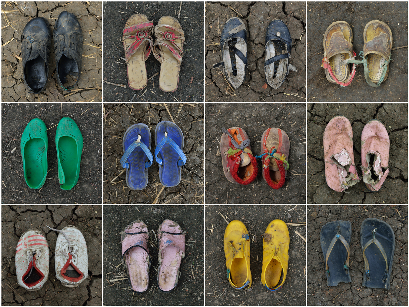 A Long Walk (Refugee Shoe Project)