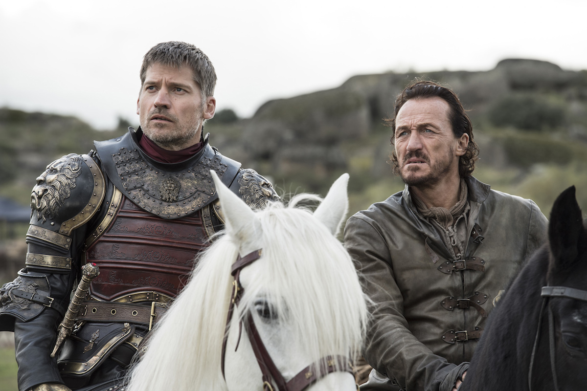 Jaime and Bronn on Game of Thrones