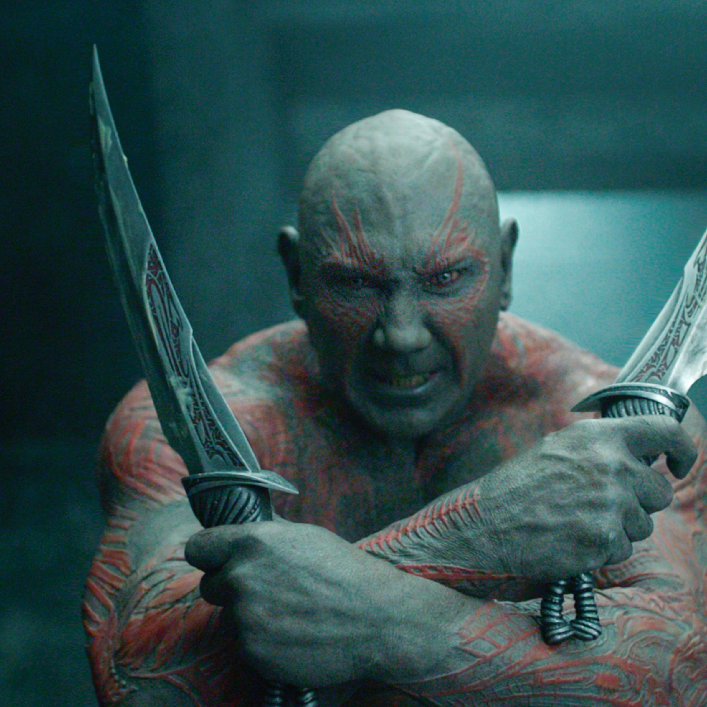 Marvel's Guardians Of The GalaxyDrax the Destroyer (Dave Bautista)Ph: Film Frame©Marvel 2014
