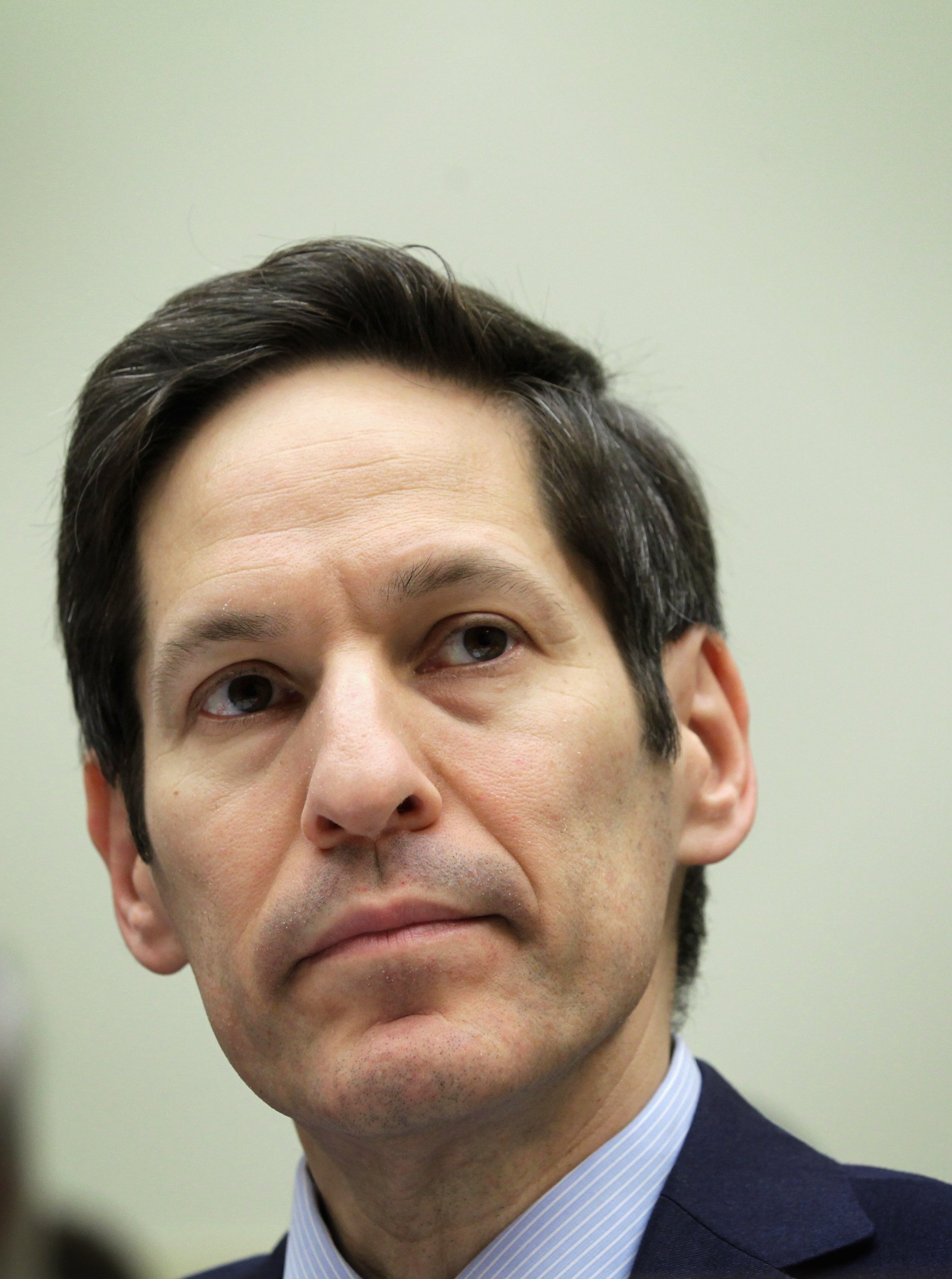Director of Centers for Disease Control and Prevention Tom Frieden testifies during a hearing before the Africa, Global Health, Global Human Rights and International Organizations Subcommittee of the House Foreign Affairs Committee on Aug. 7, 2014 in Was