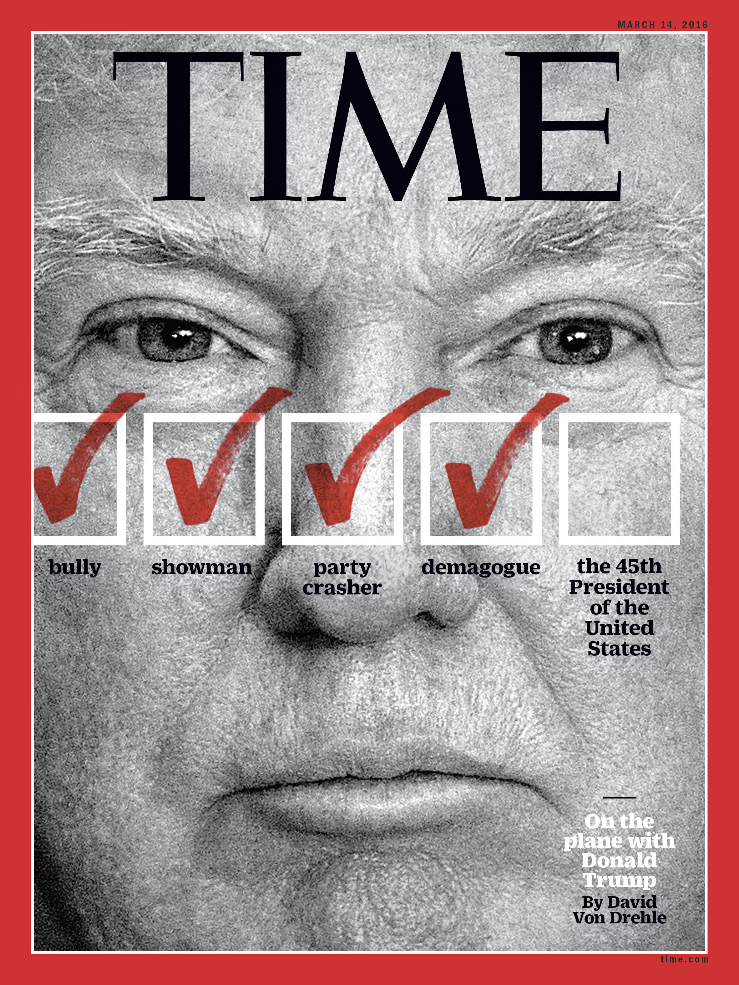 Donald Trump Time Magazine Cover