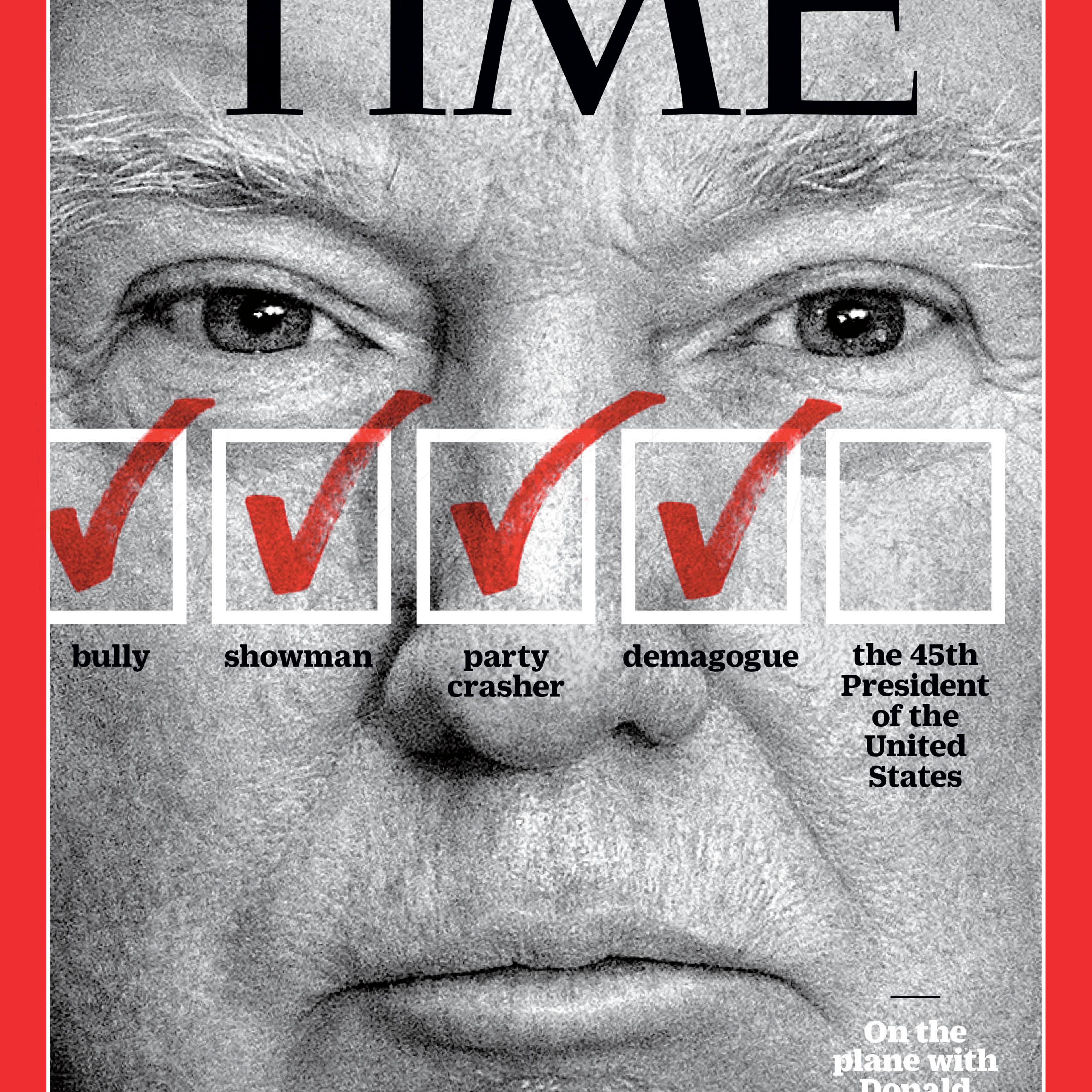 Donald Trump Time Magazine Cover
