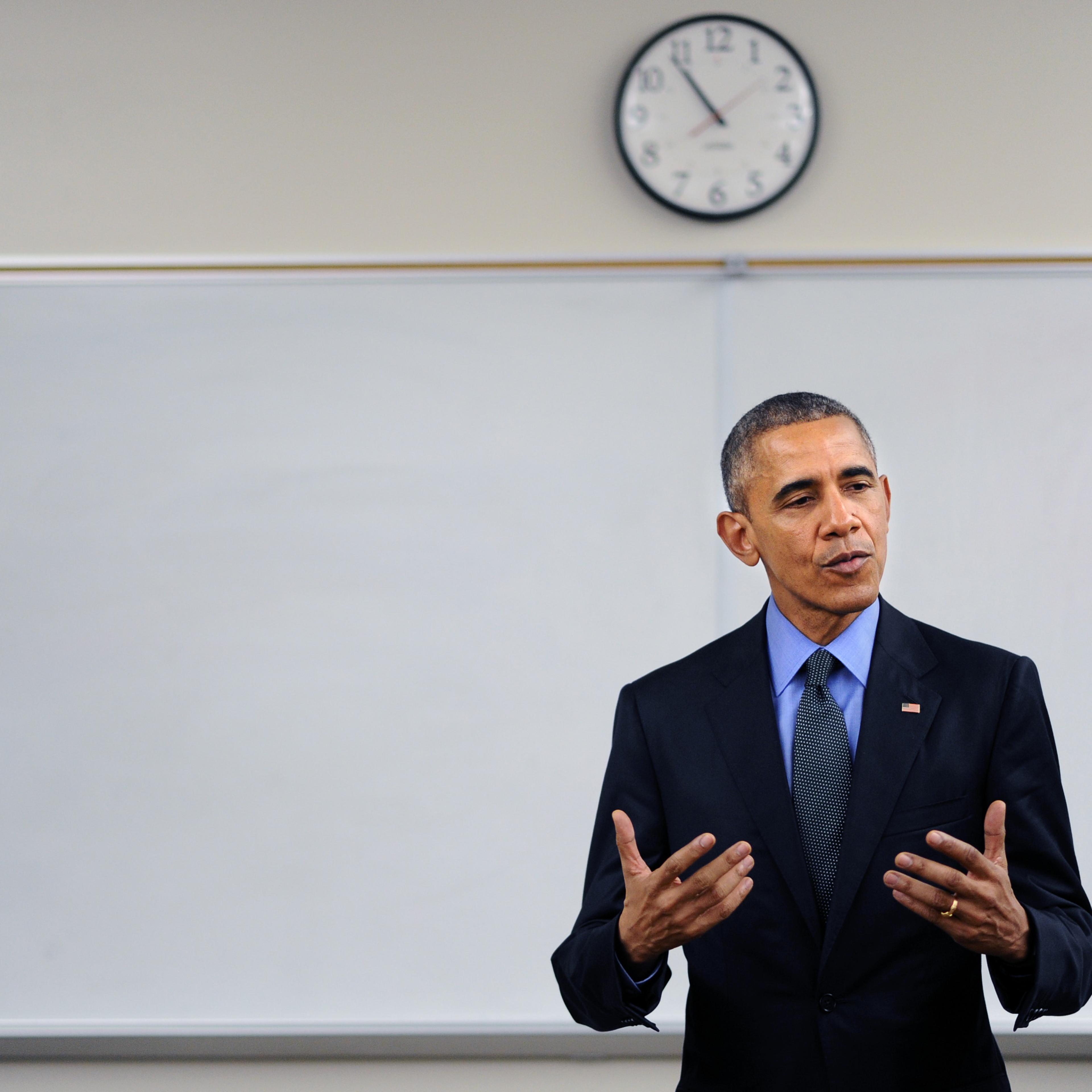 President Obama Visits San Bernardino