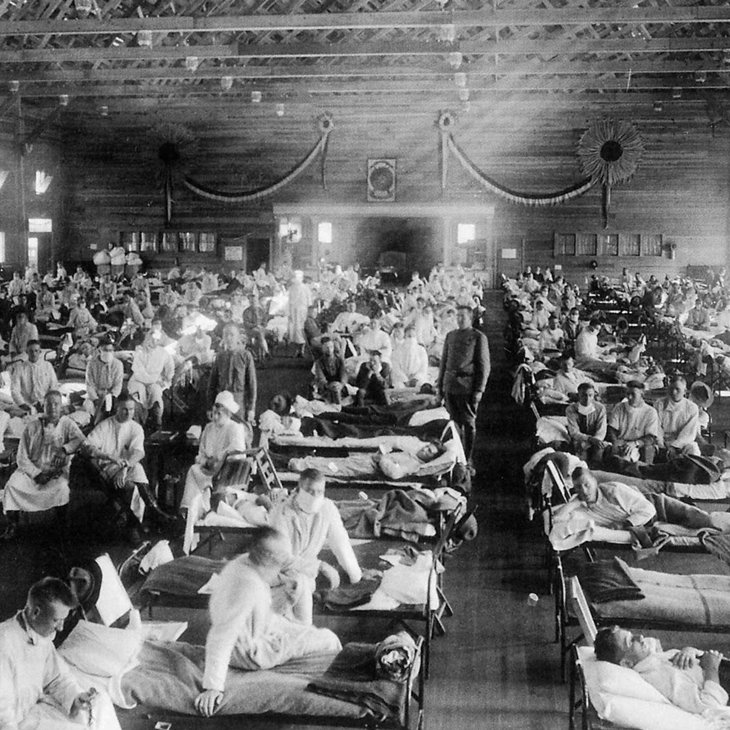 The deadly 1918 flu pandemic