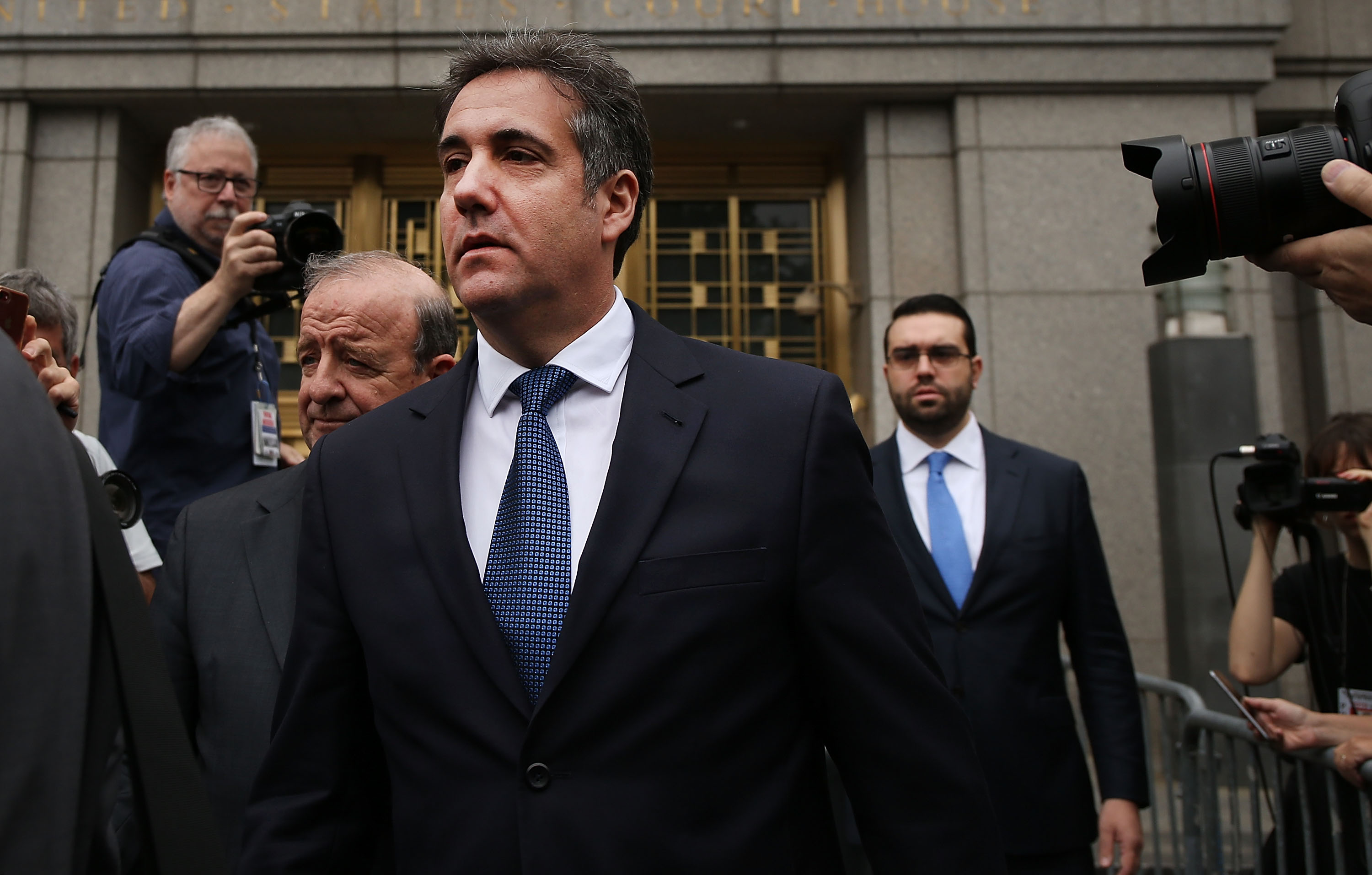 Former Trump Lawyer Michael Cohen Returns To Court In New York City