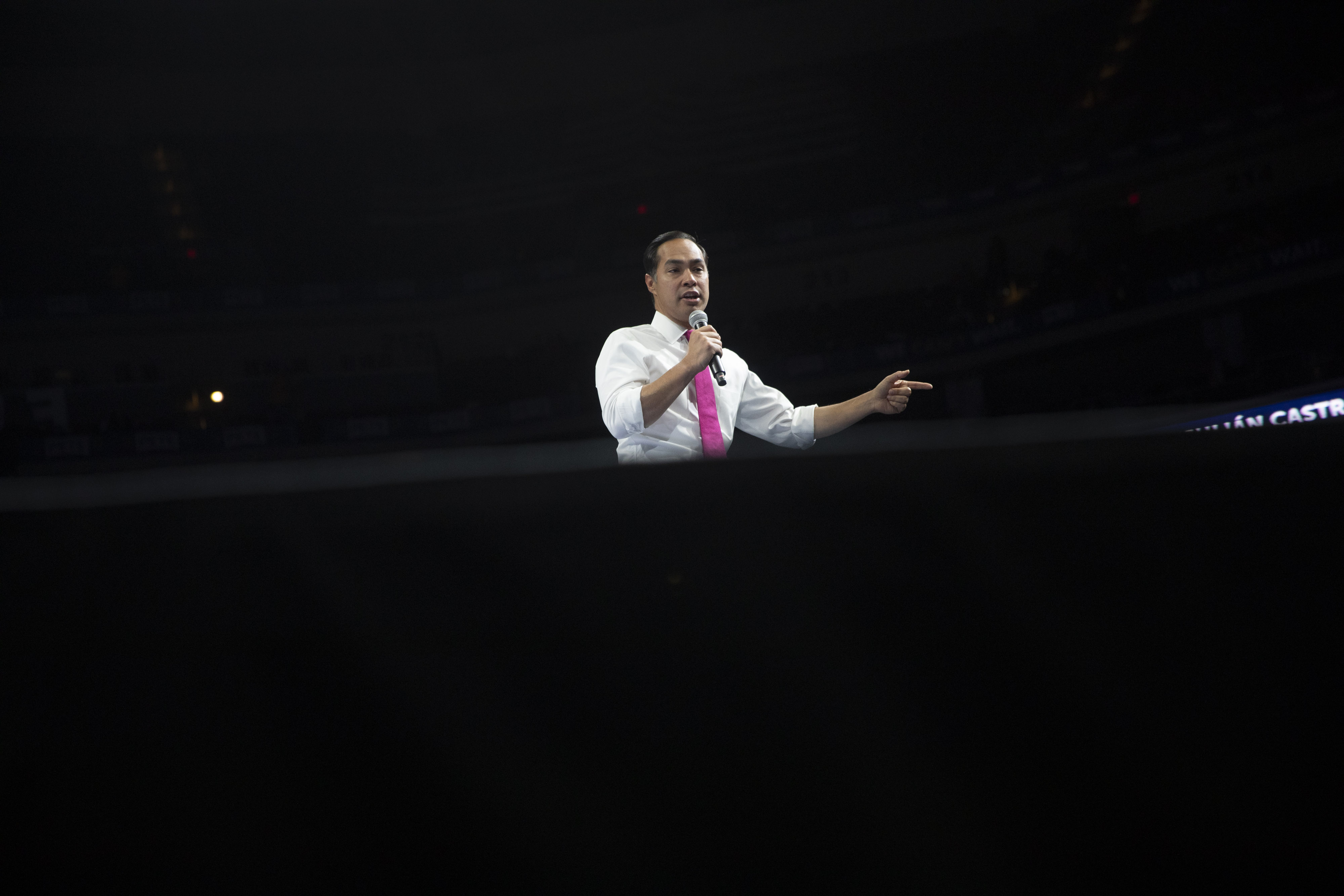 Presidential Candidates Speak At Iowa Democratic Party Liberty And Justice Celebration Event