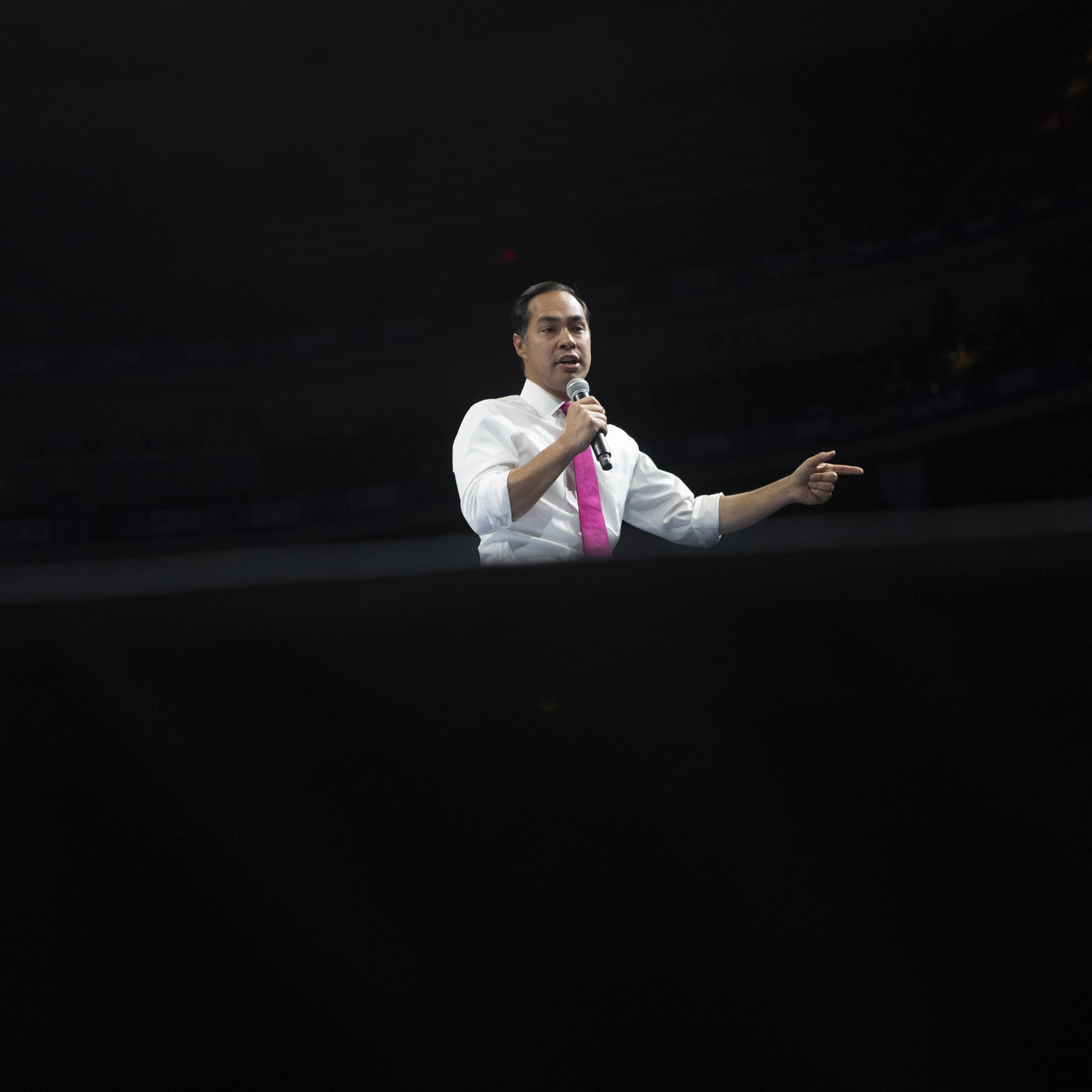 Presidential Candidates Speak At Iowa Democratic Party Liberty And Justice Celebration Event