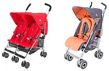 2 kid wagon stroller W2 Elite Pro Double bolsas de pañales making it easier to Icon Airflite Peacekeeper | Color:Ice Tea