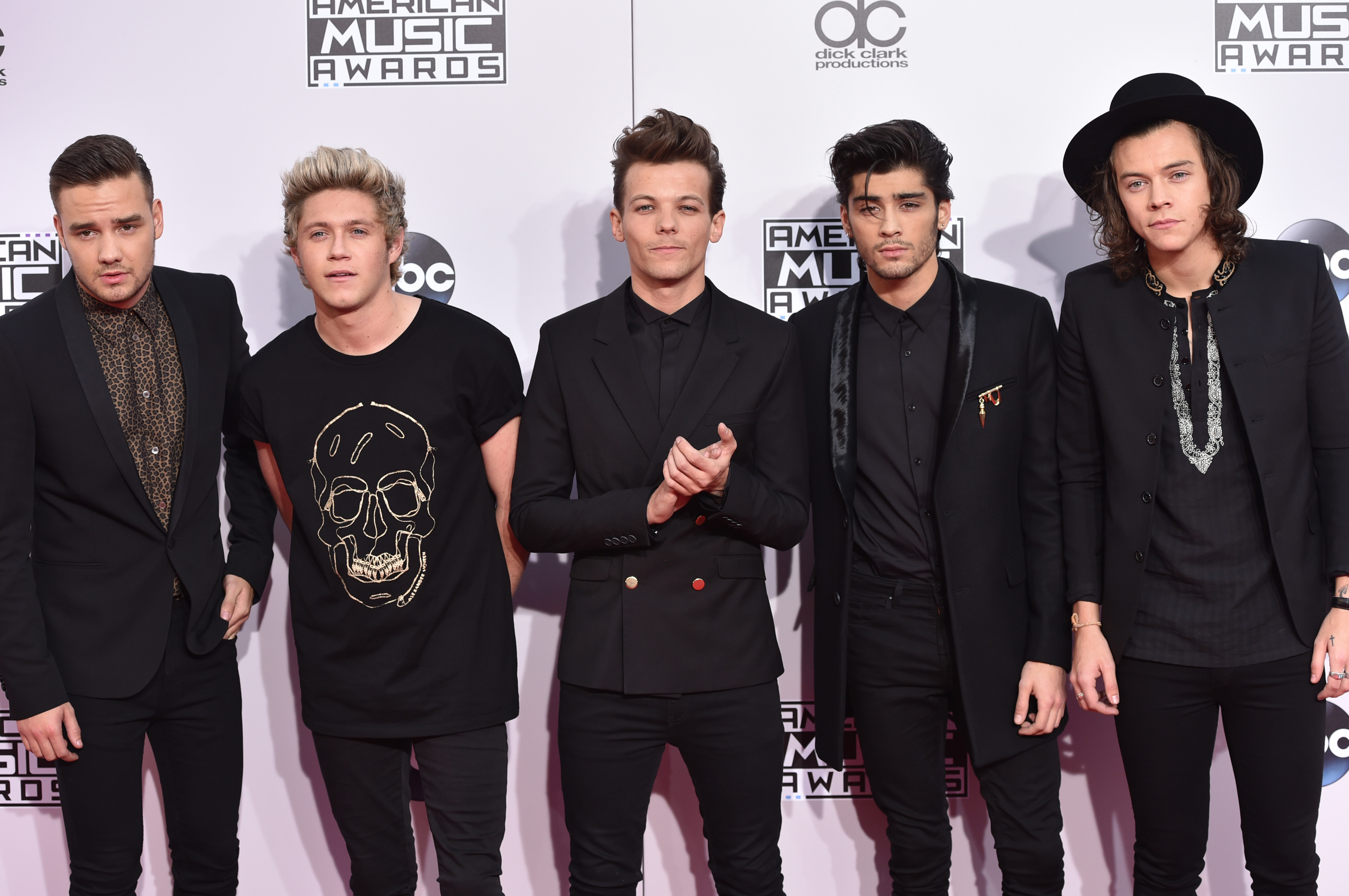 Liam Payne, Niall Horan, Louis Tomlinson, Zayn Malik, Harry Styles