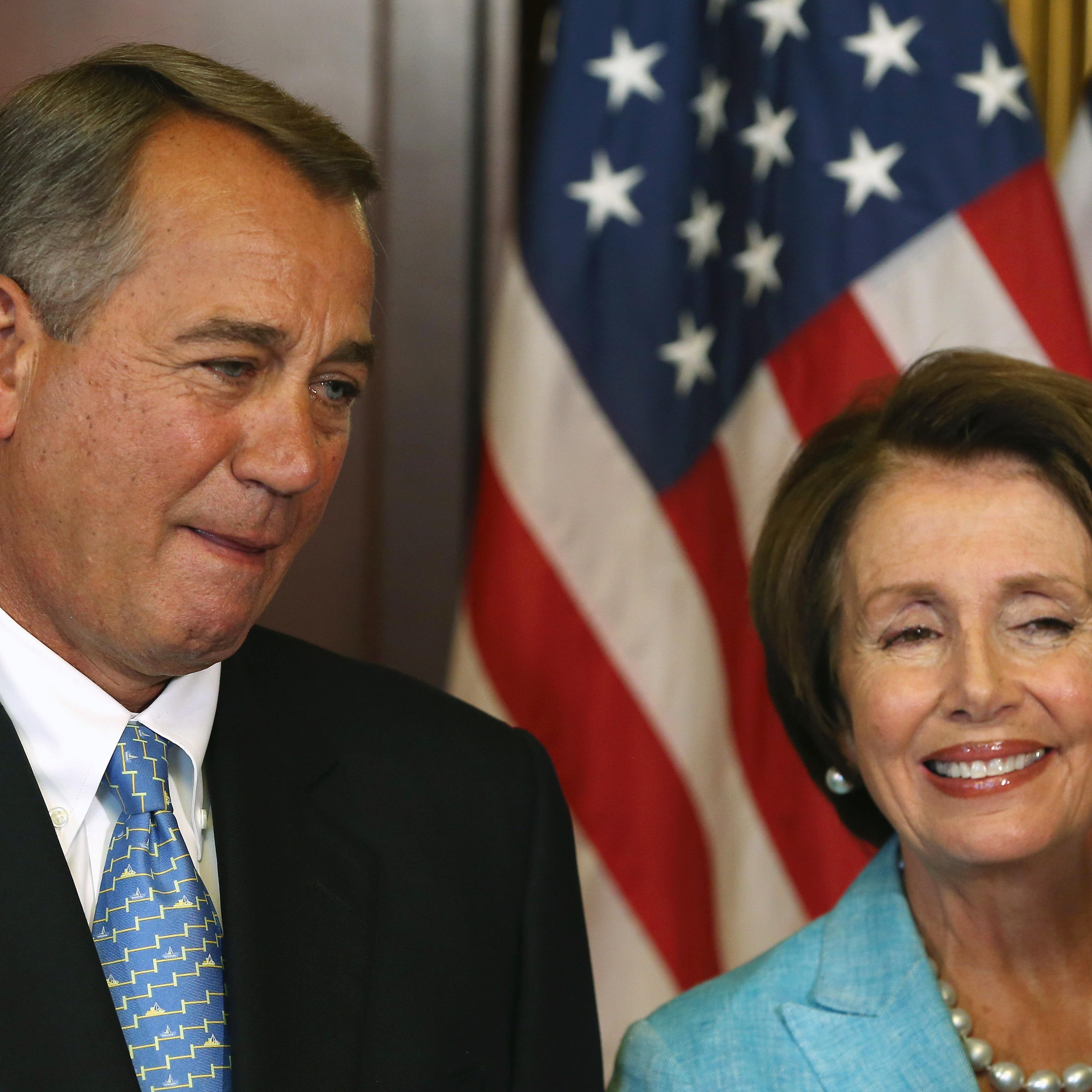 Speaker Boehner And Pelosi Sign Workforce Innovation And Opportunity Act