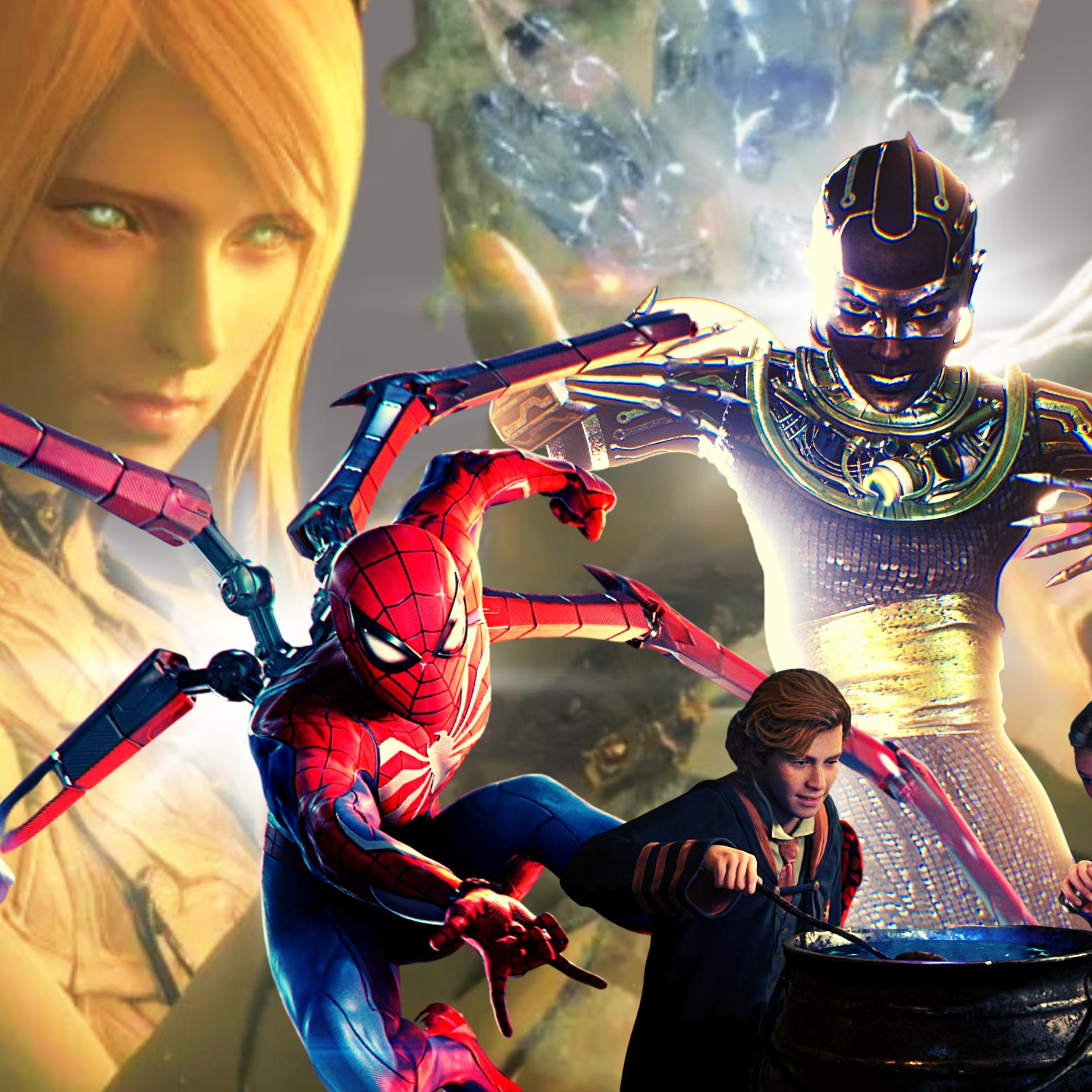 video game collage