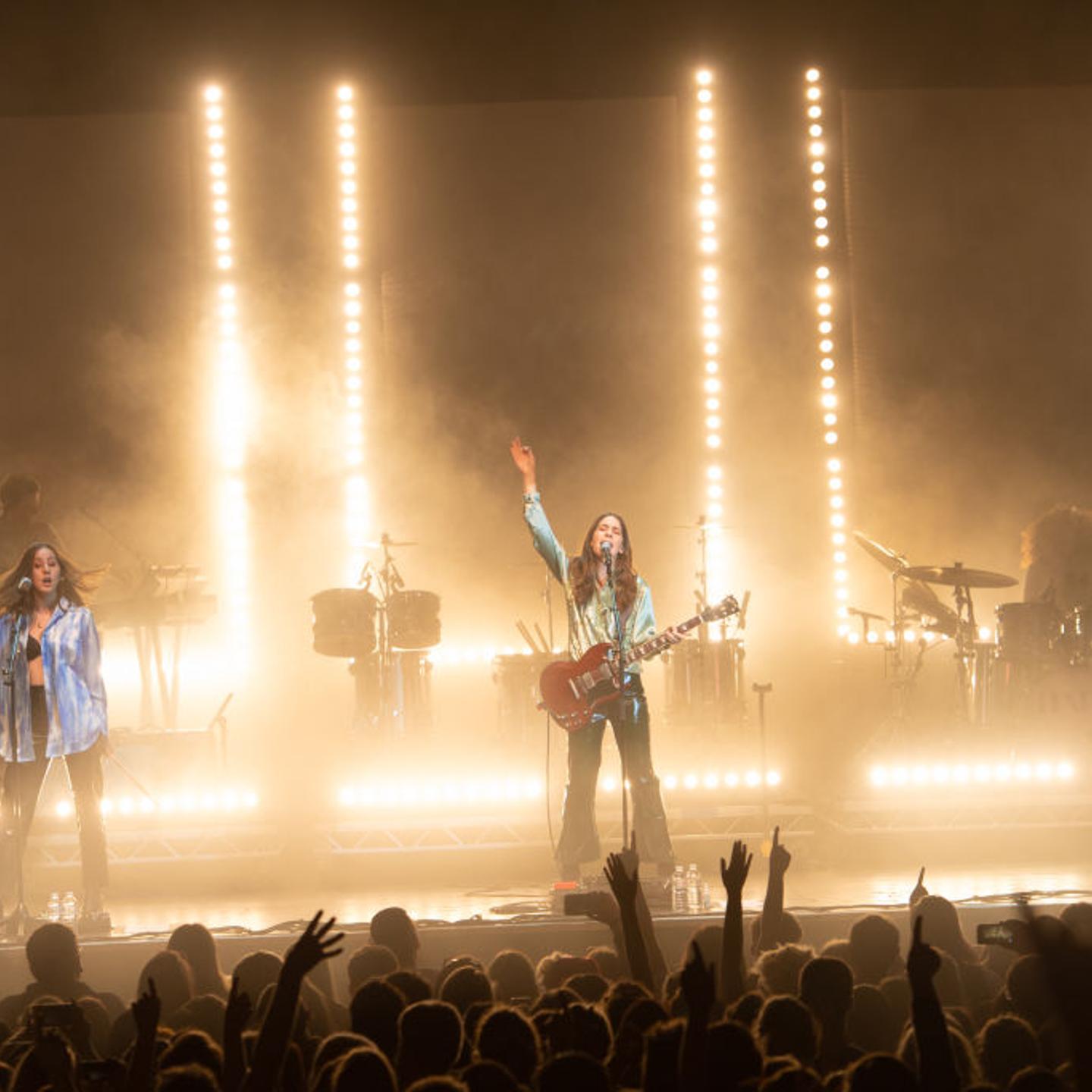 Haim Perform At O2 Academy Glasgow