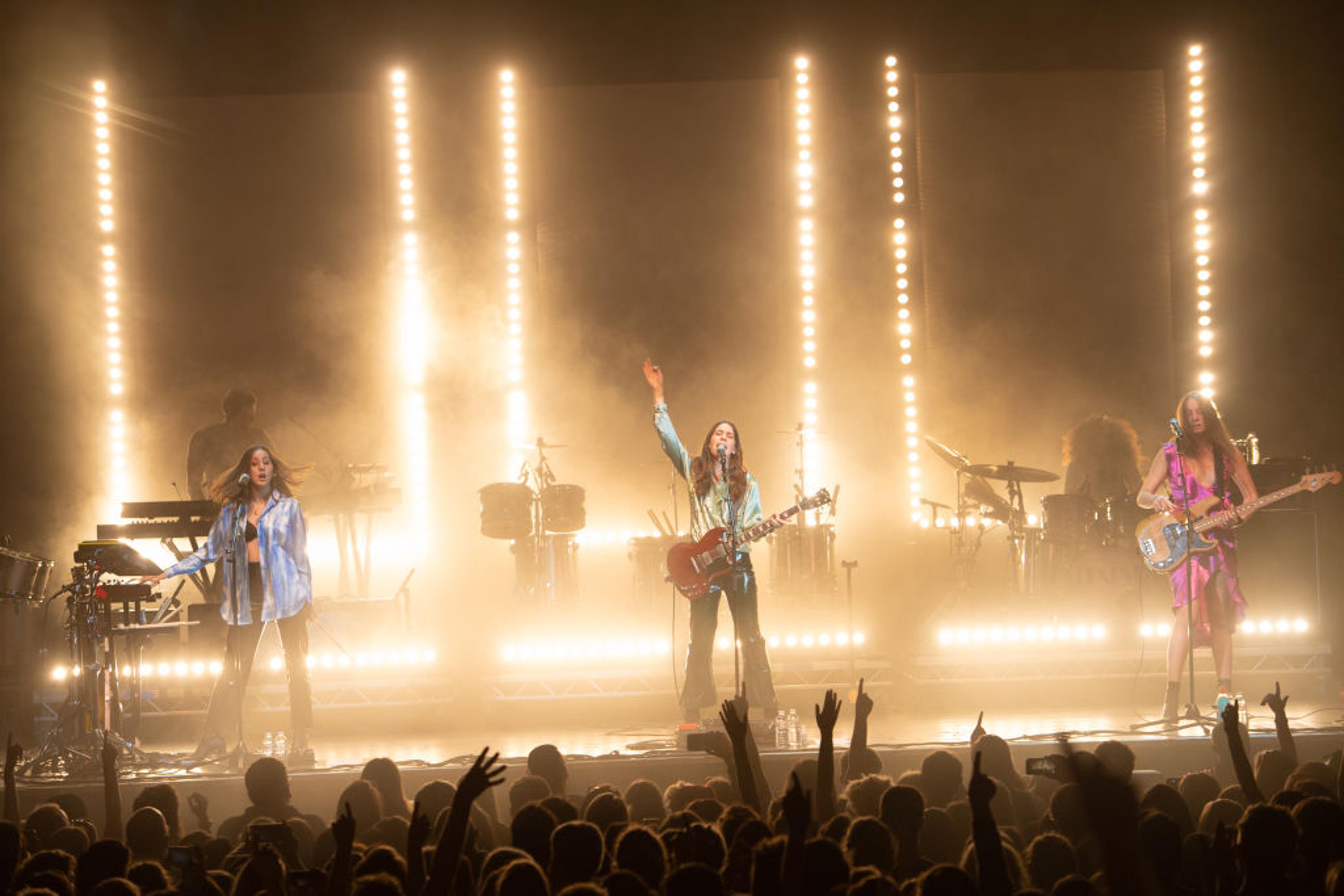 Haim Perform At O2 Academy Glasgow