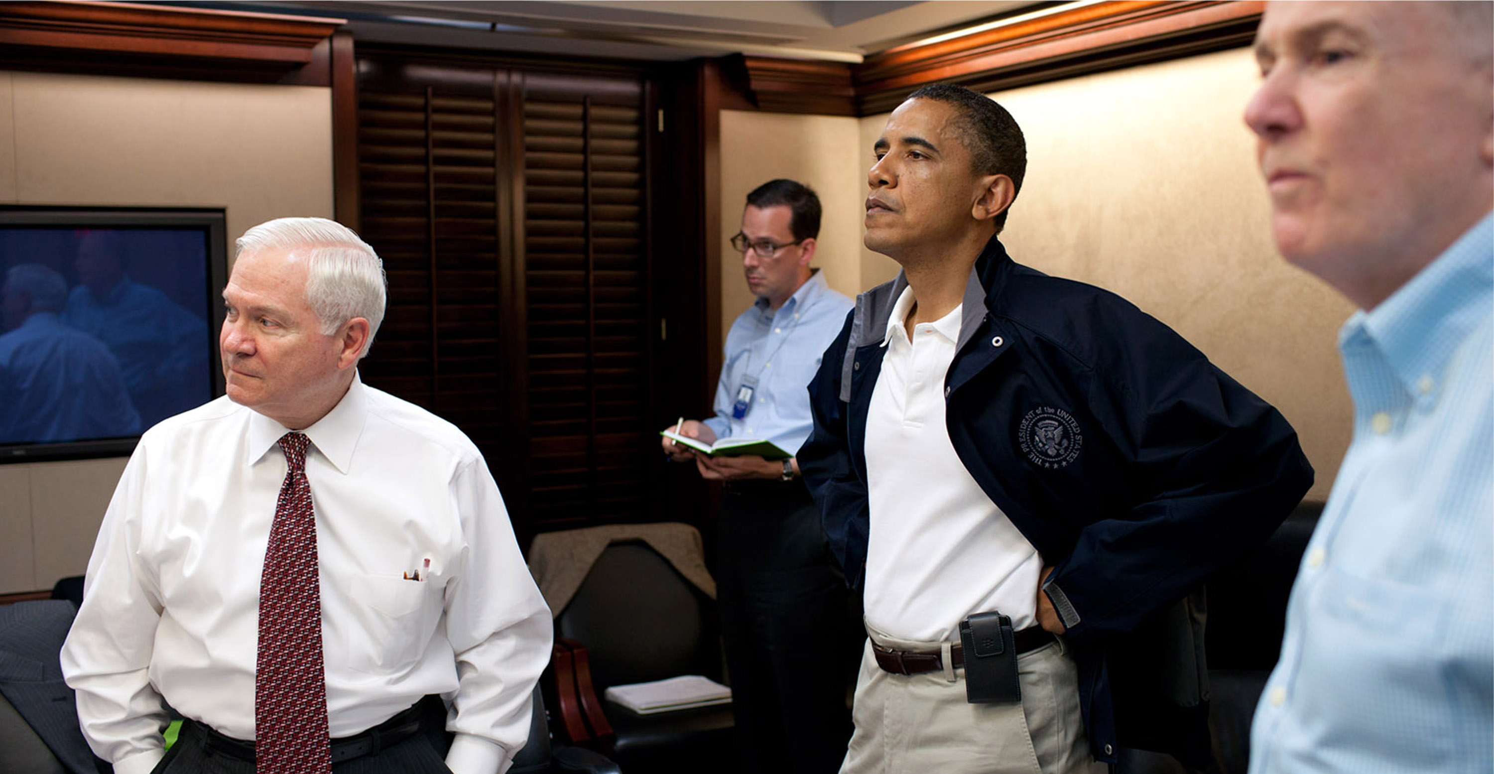 President Obama Discusses Osama bin Laden With National Security Team