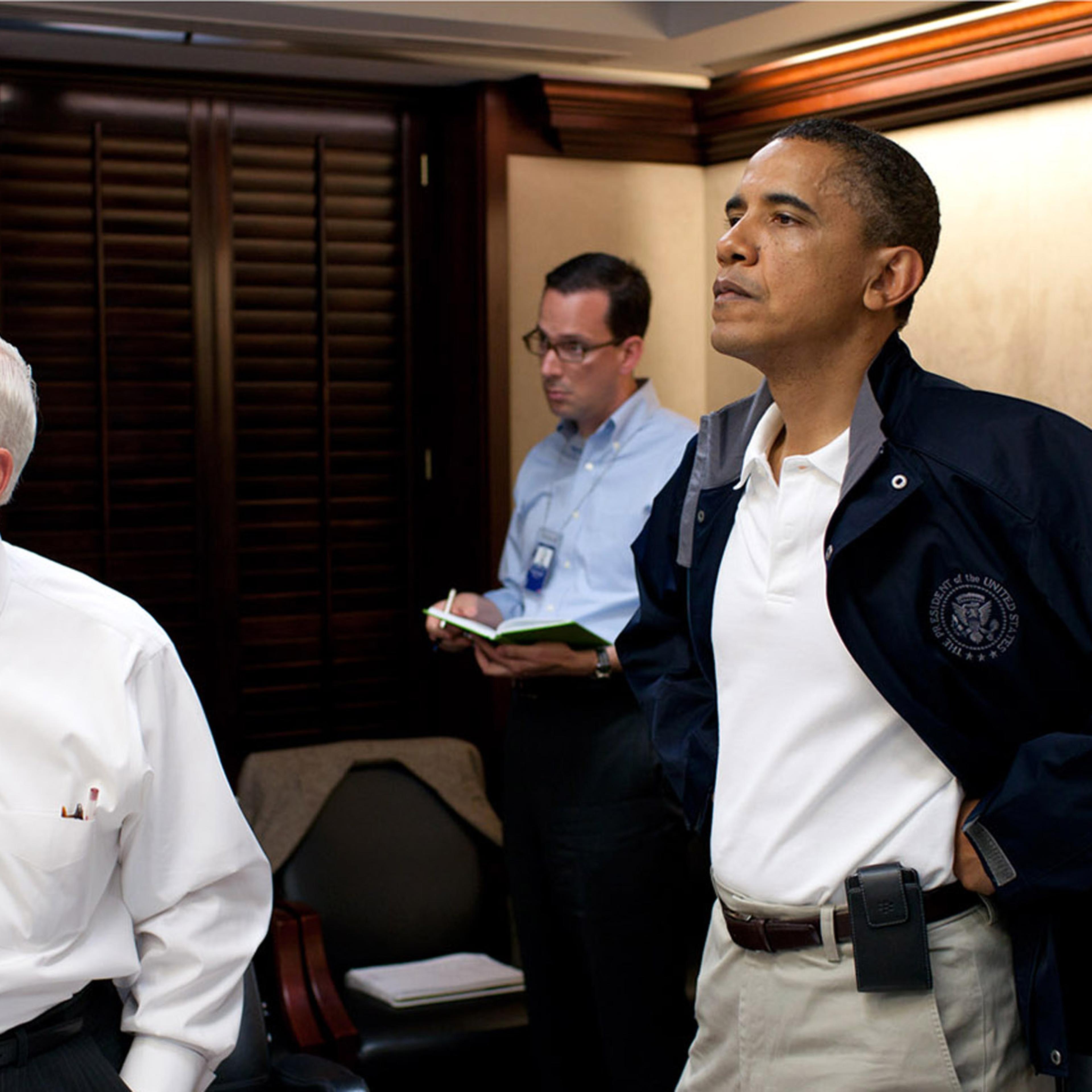 President Obama Discusses Osama bin Laden With National Security Team