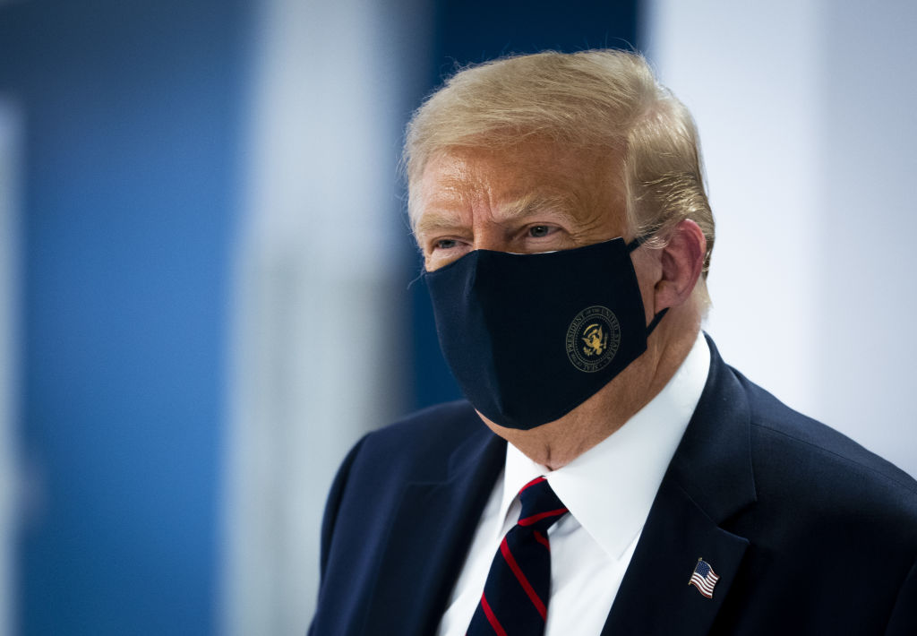 President Trump Visits American Red Cross Headquarters
