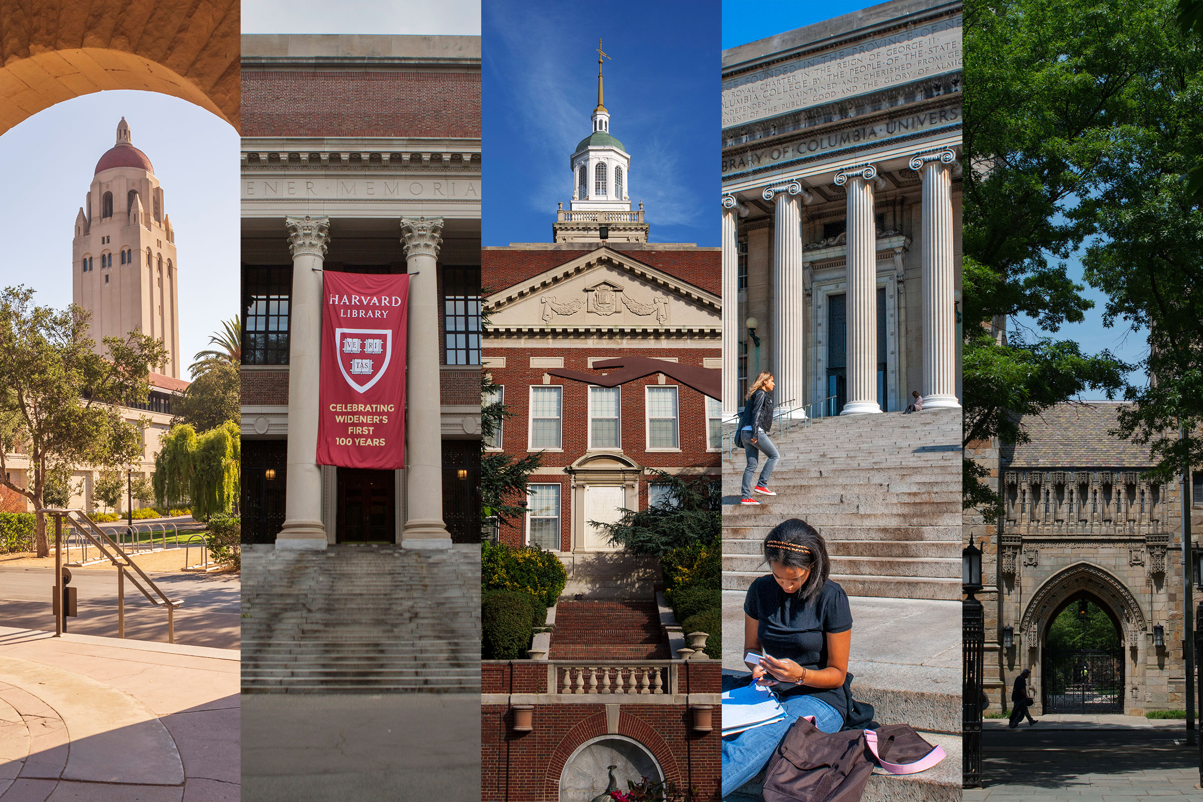 Stanford University; Harvard University; Howard University; Columbia University; Yale University