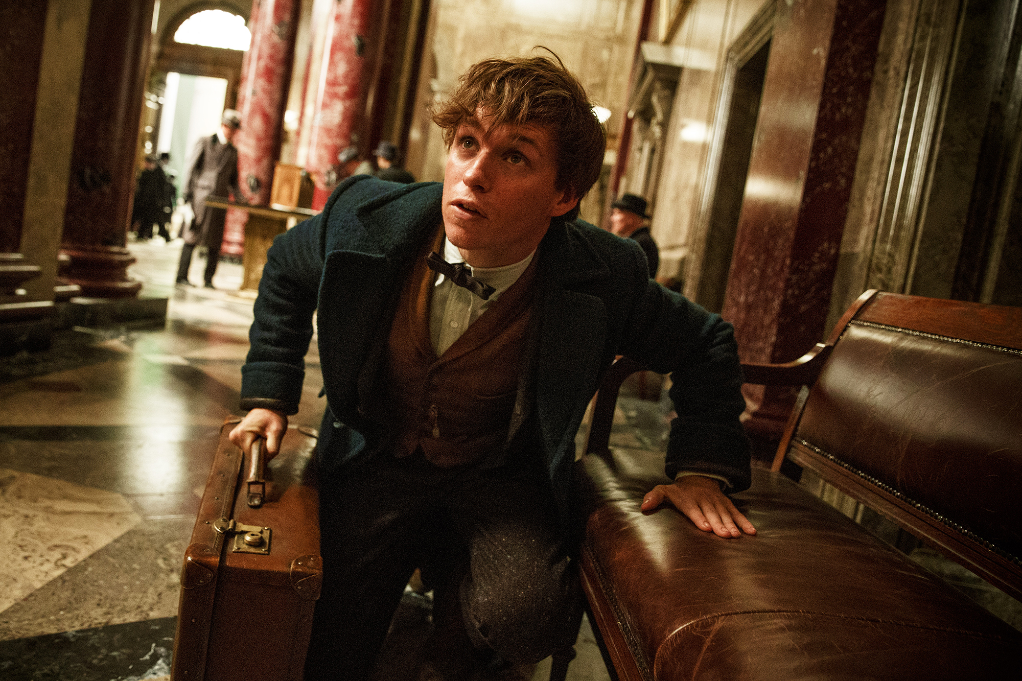 Eddie Redmayne in Fantastic Beasts and Where to Find Them.