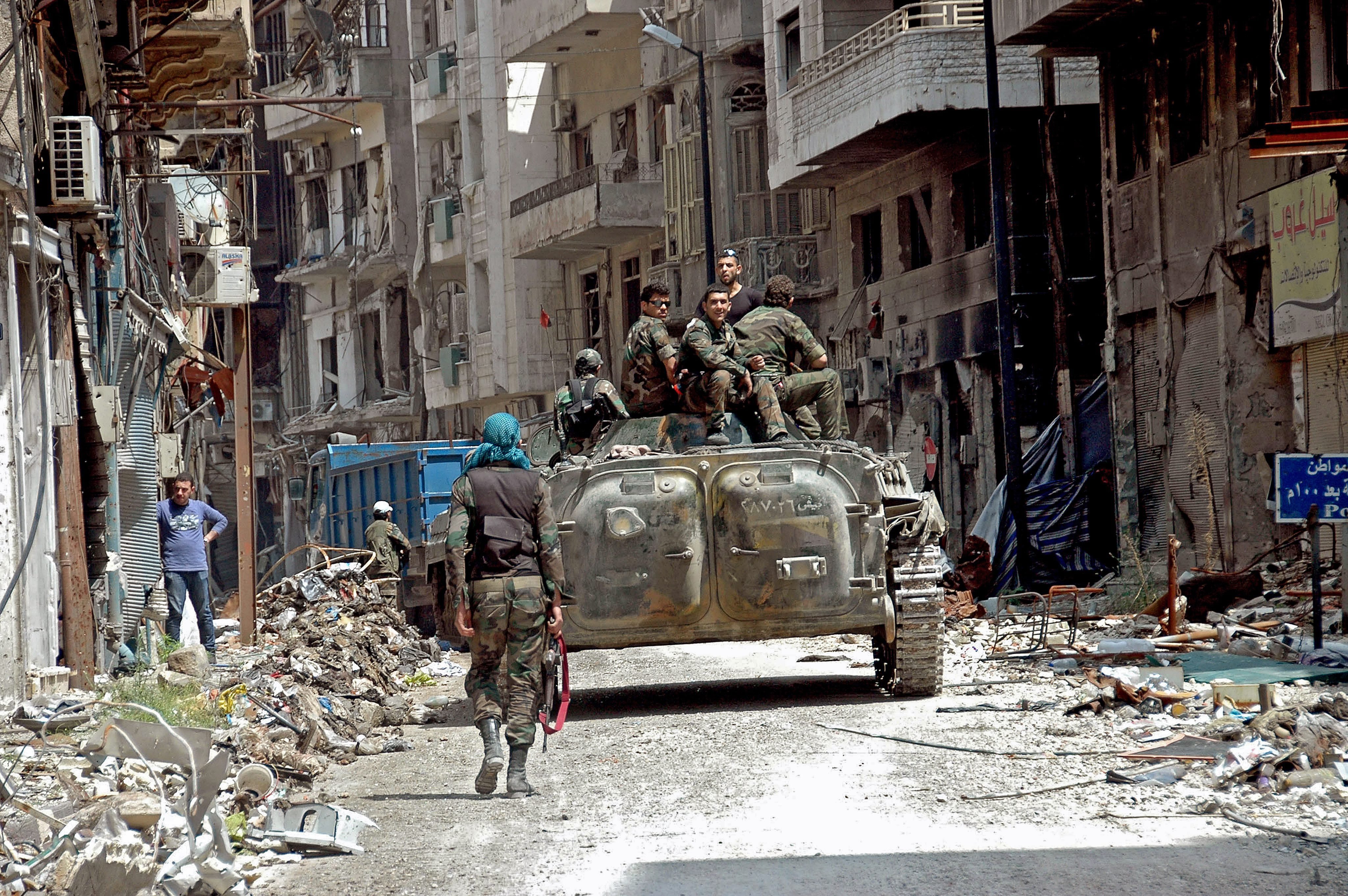 Syrian Army Homs