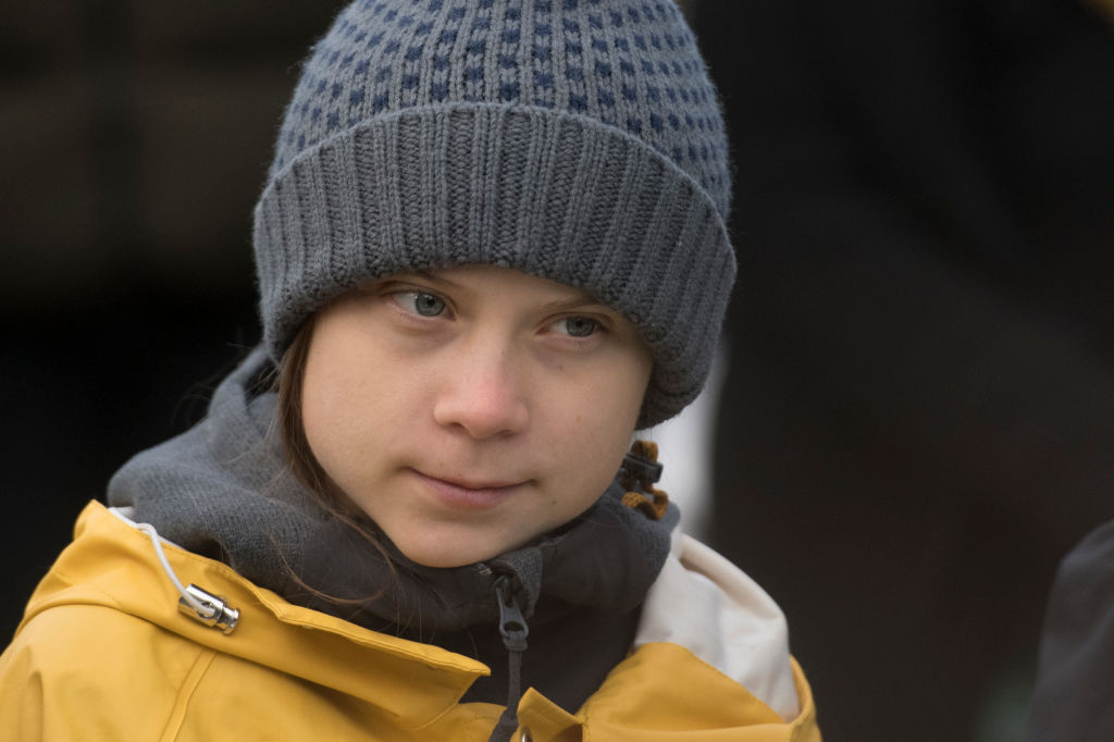 Greta Thunberg Attends Fridays For Future Strike In Turin
