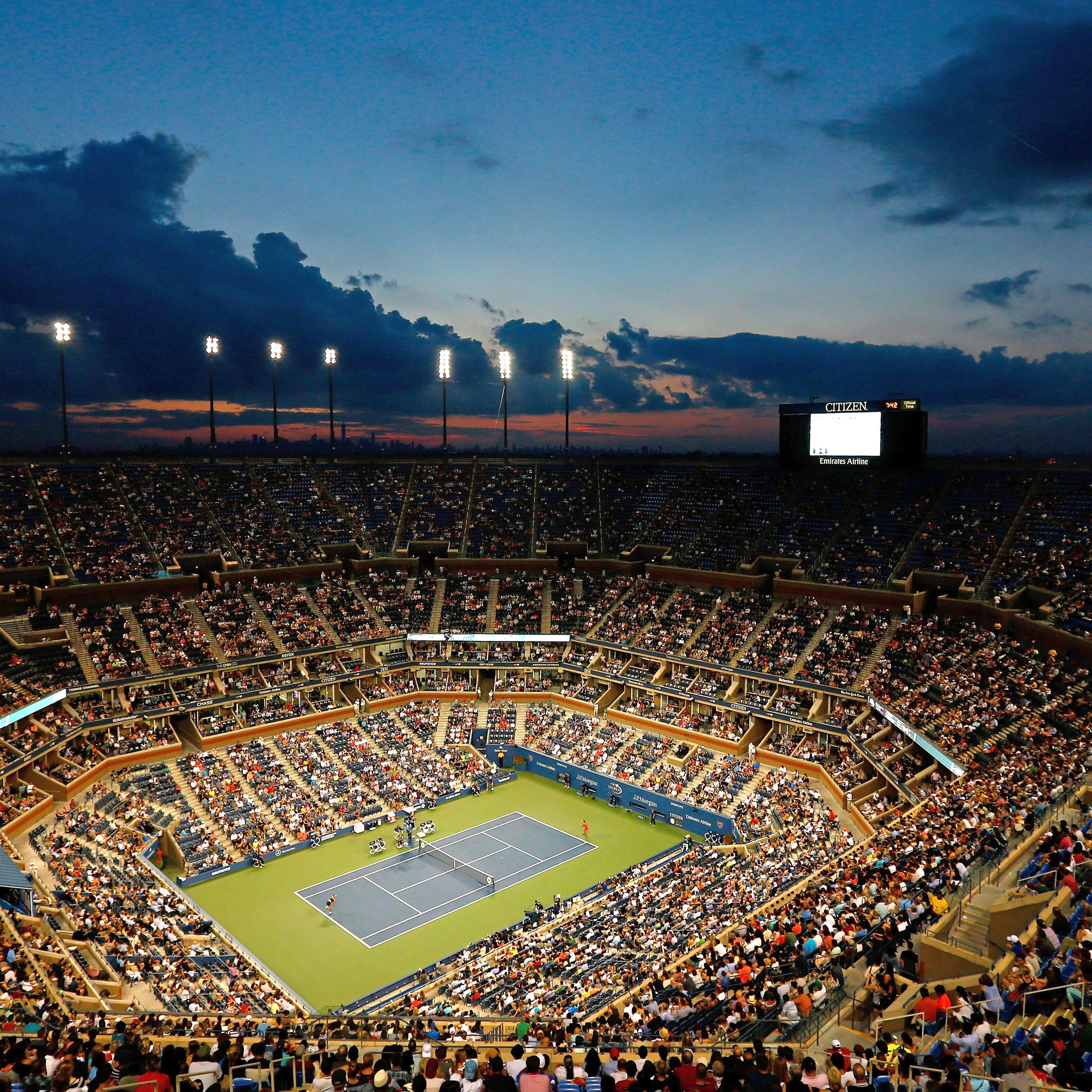 A general view of Arthur Ashe Stadium on Day Eight of the 2014 US Open at the USTA Billie Jean King National Tennis Center on Sept. 1, 2014 in the Queens.