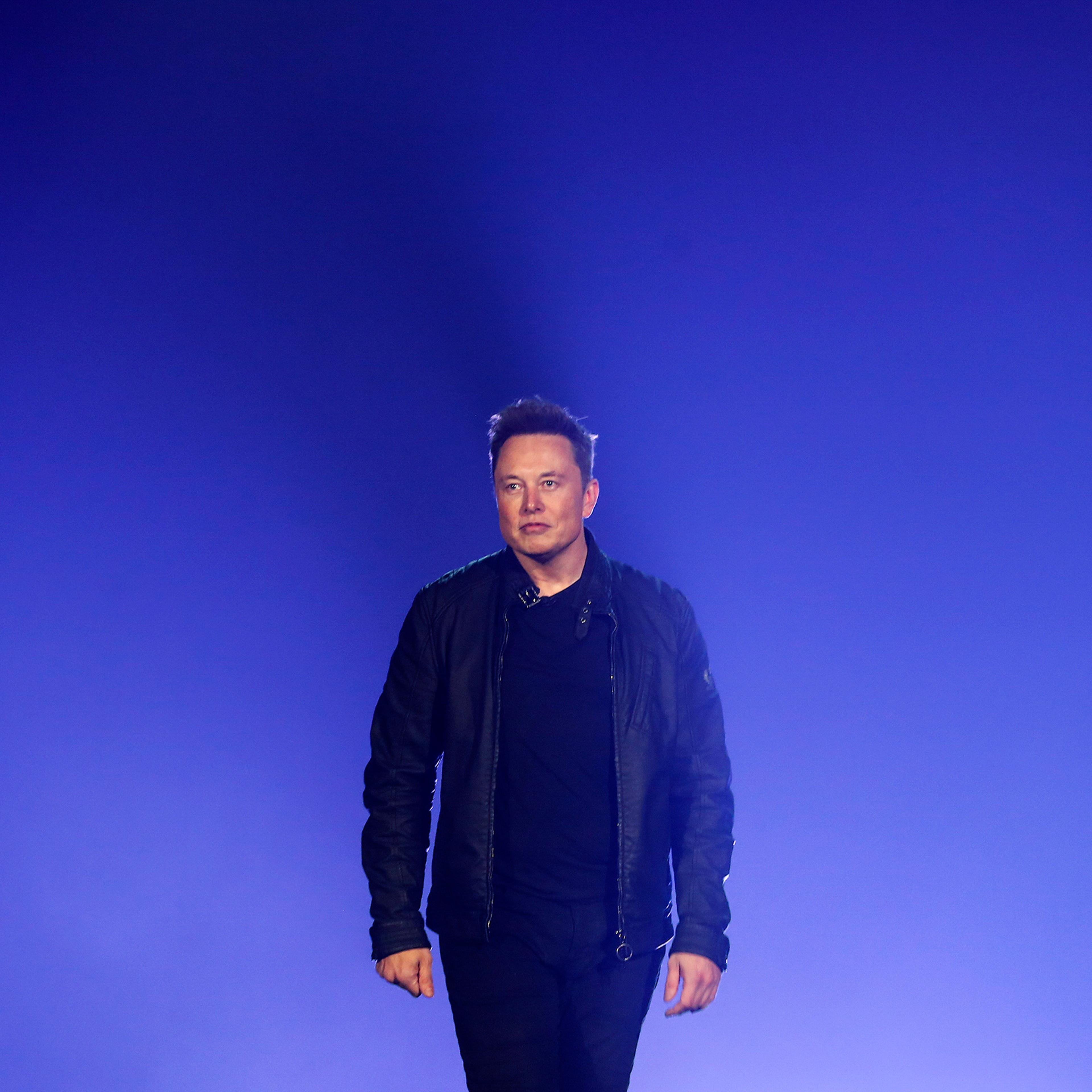 Elon Musk at a Tesla event in Hawthorne, Calif., on Nov. 21, 2019.