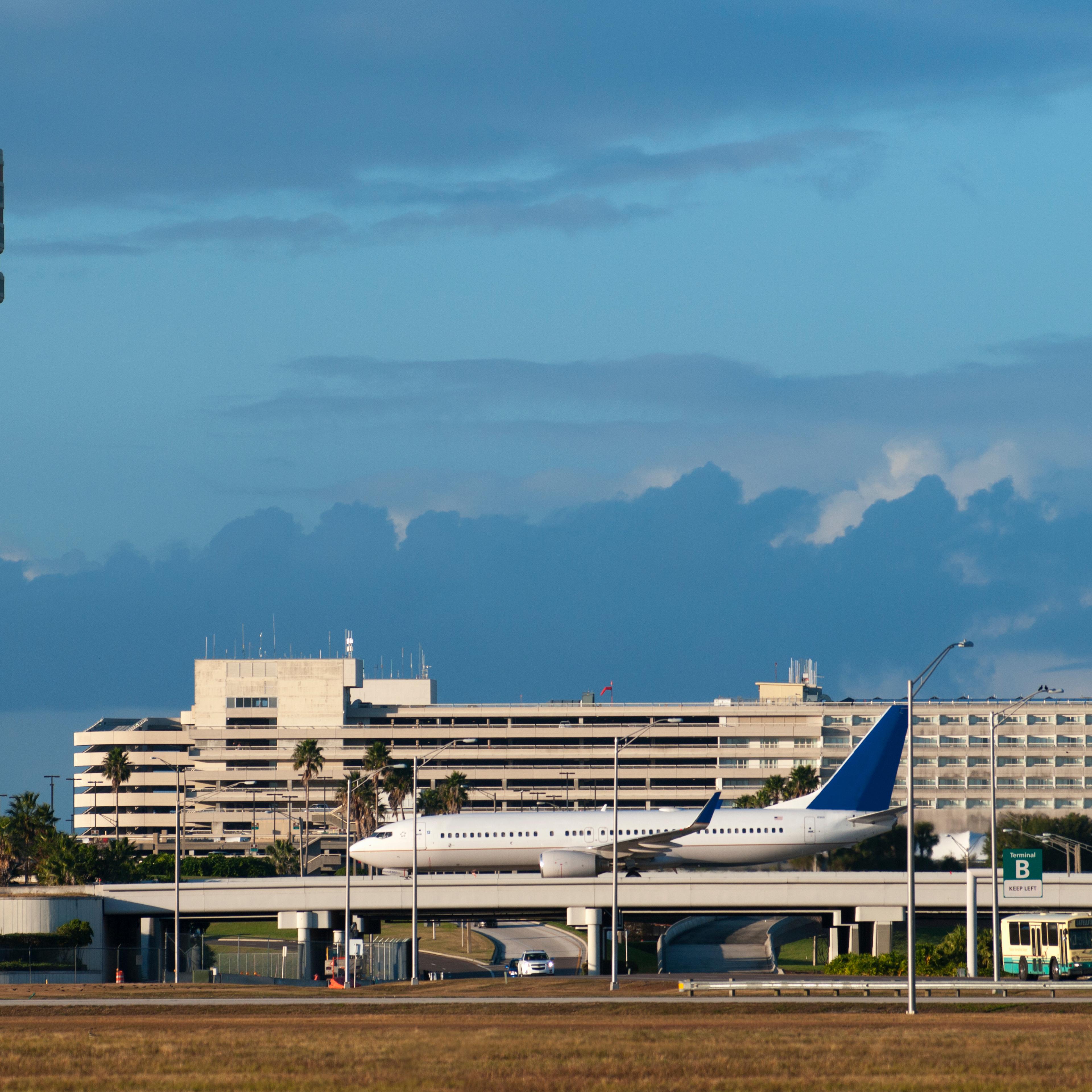 Control tower at Orlando International Airport.