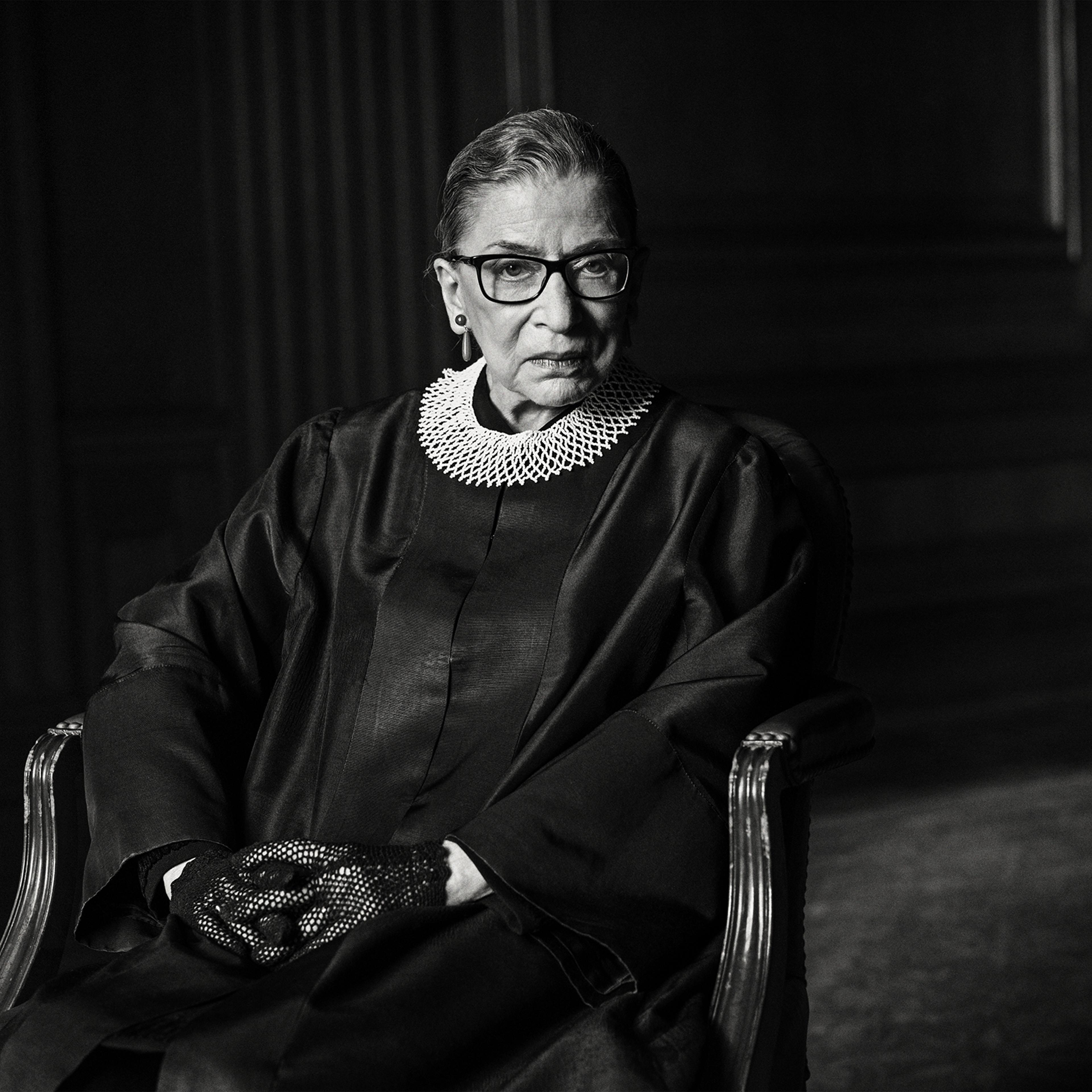 Supreme Court Associate Justice Ruth Bader Ginsburg, photographed in 2015.
